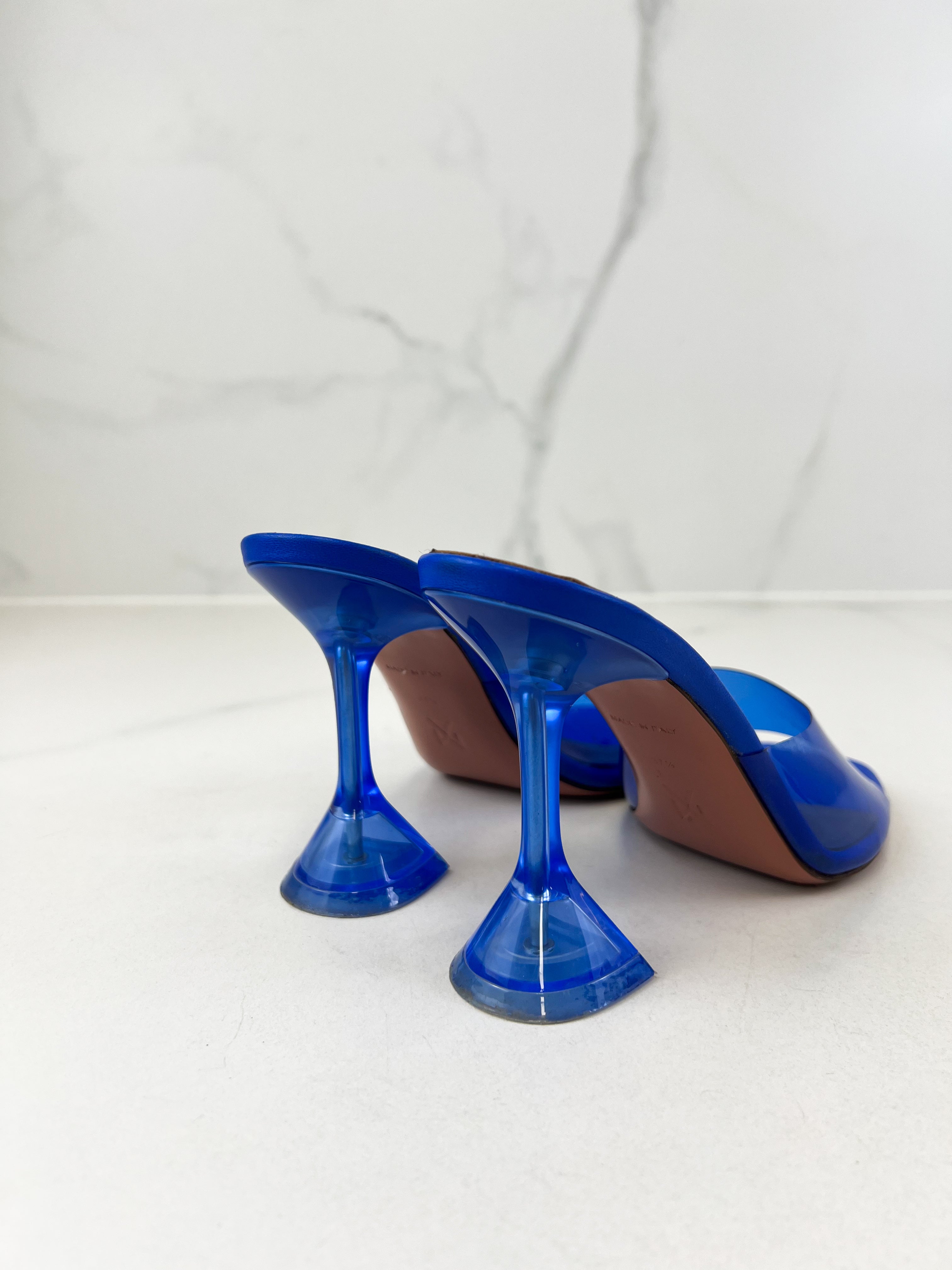 Amina Muaddi Lupita PVC 95mm Size 37.5