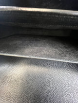 Saint Laurent Black Sunset Grained Shoulder Bag