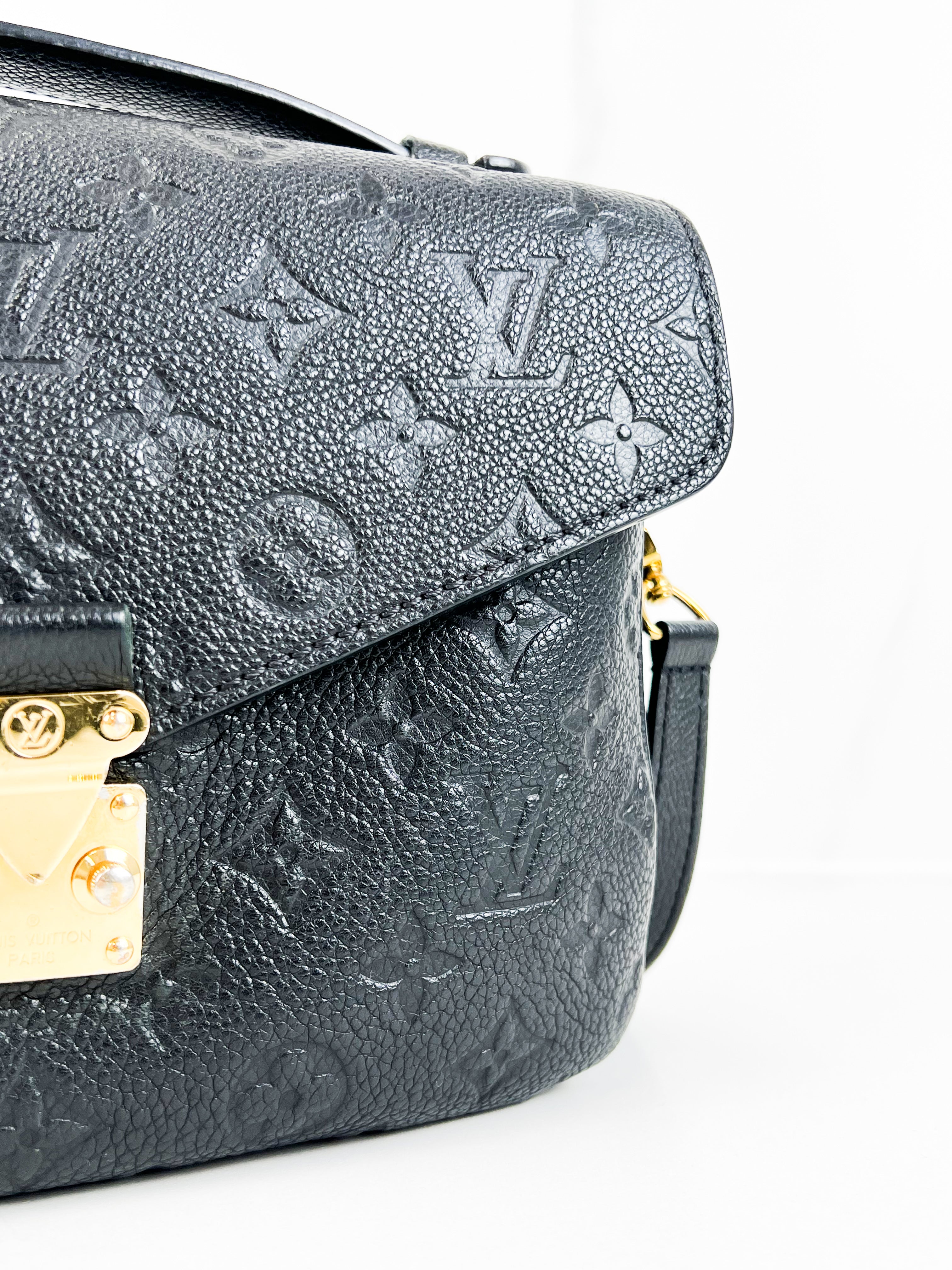 Louis Vuitton Empreinte Black Pochette Metis