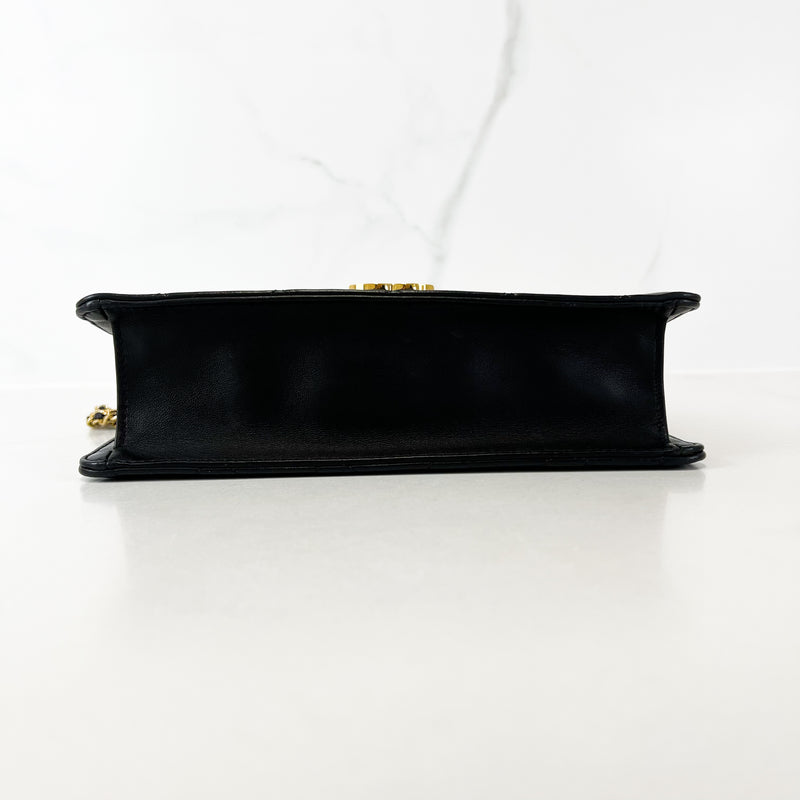 Chanel Lambskin Quilted CC Chain Crossbody/Shoulder Bag