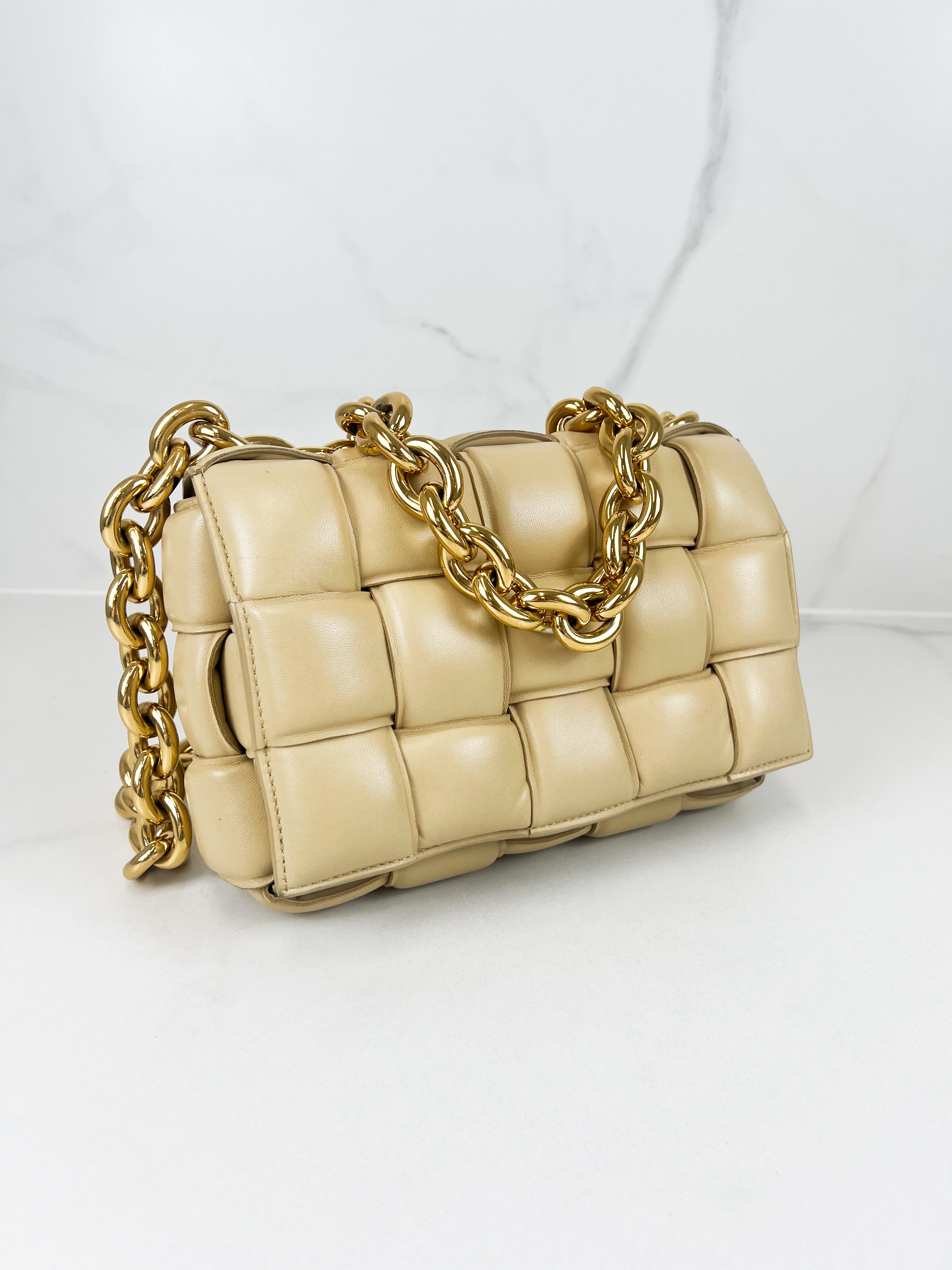 Bottega Veneta Padded Chain Cassette
