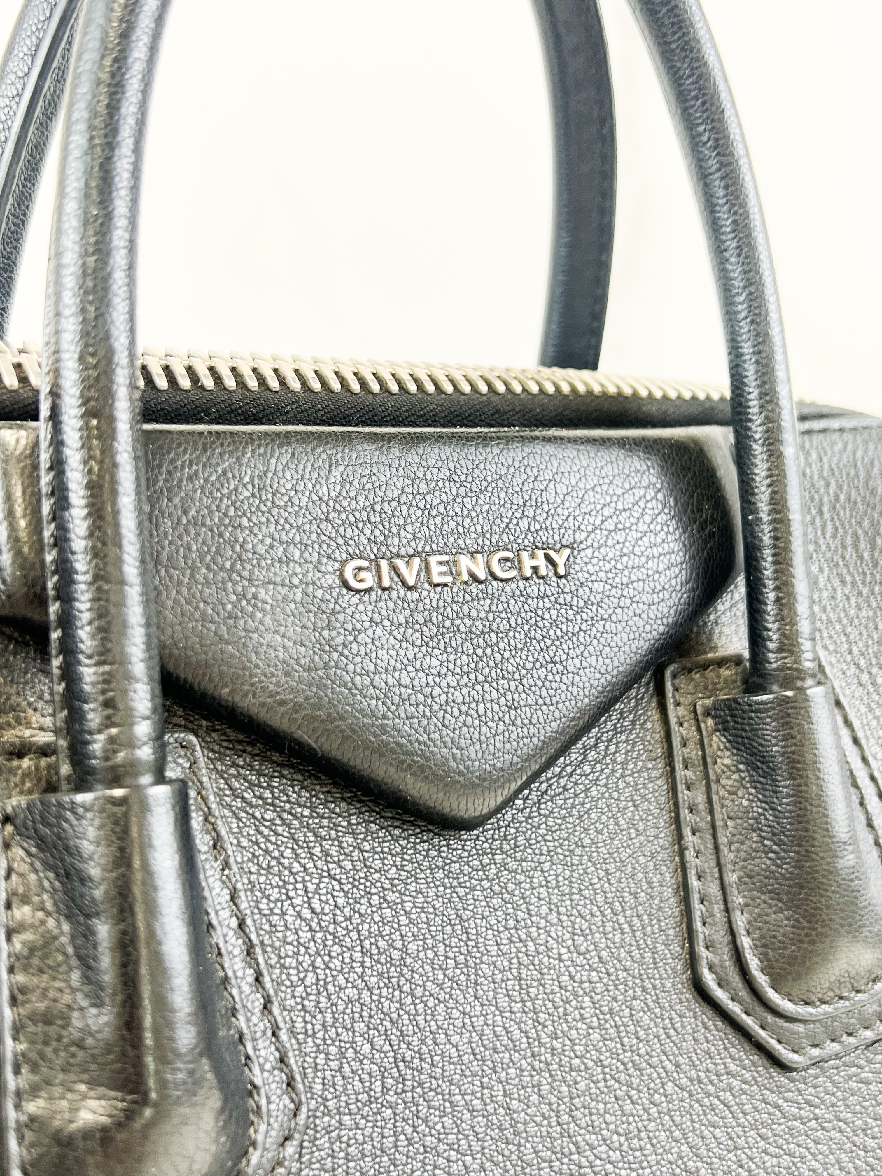 Givenchy Antigona Medium Black Shoulder Bag