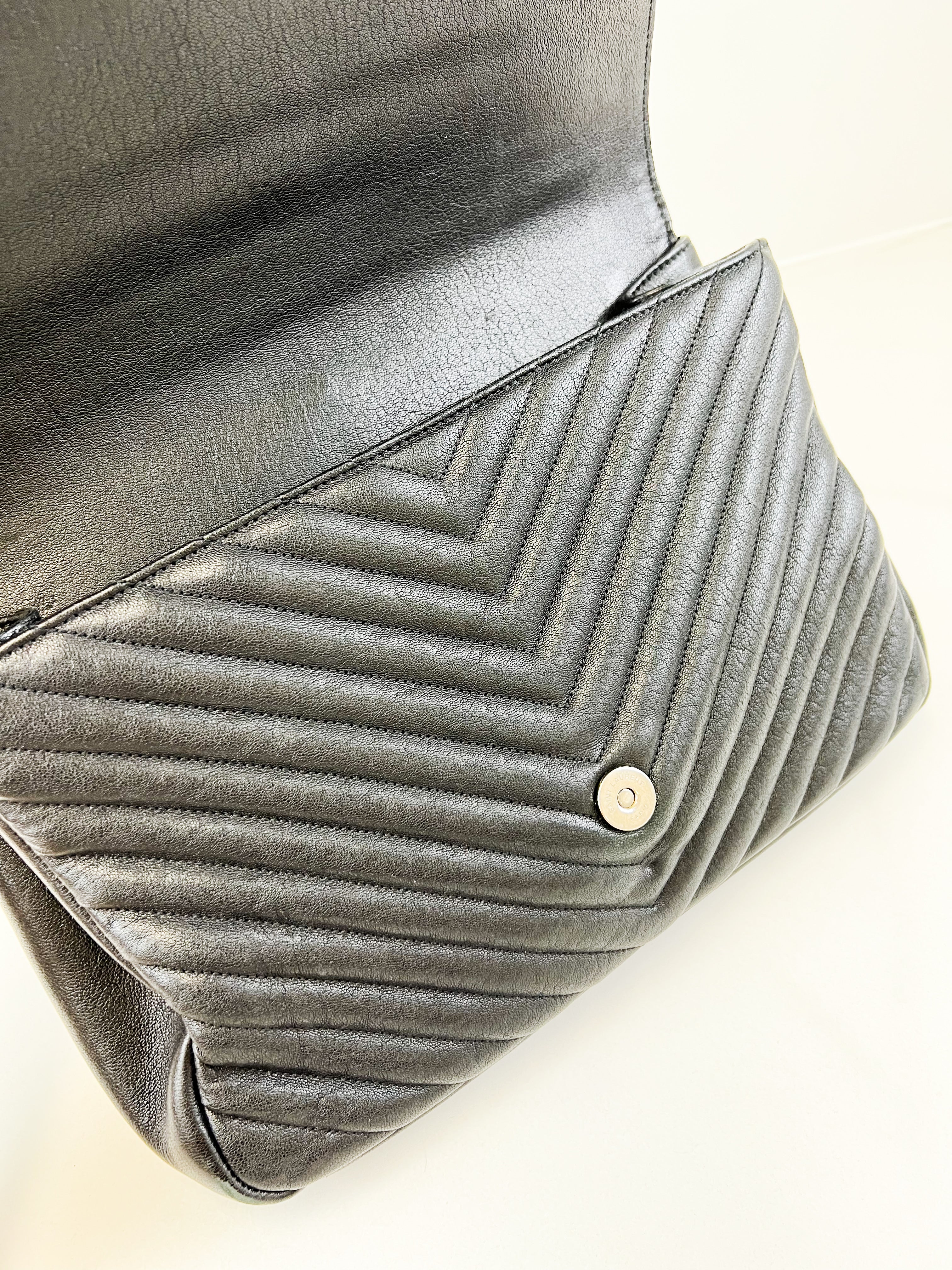 Saint Laurent Black College Bag