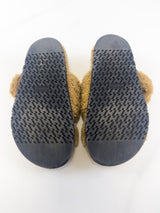 Hermes Chypre Shearling Sandals Size 37
