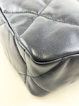 Chanel Navy Small Lambskin 19 with Gold & Silver Tone Hardware