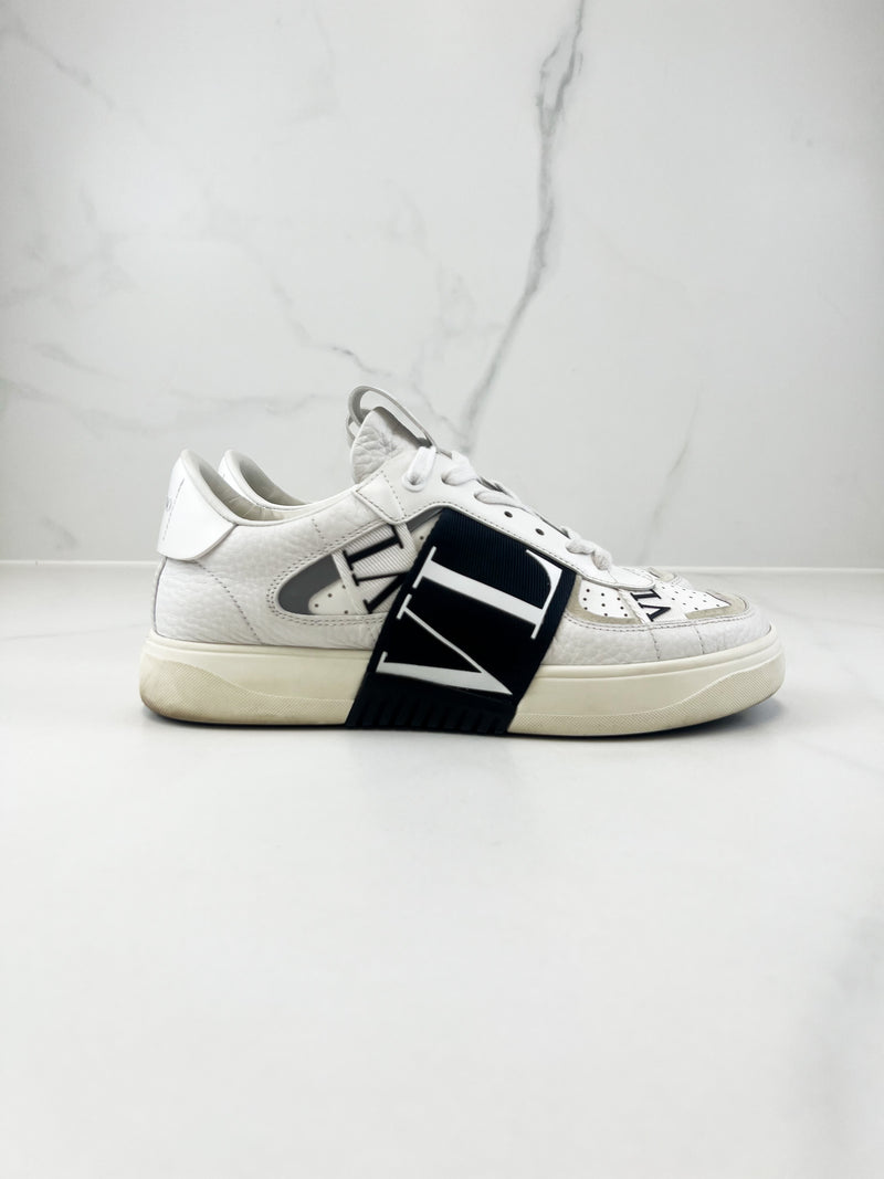 Valentino Garavani Calfskin VLTN Sneaker Size 38