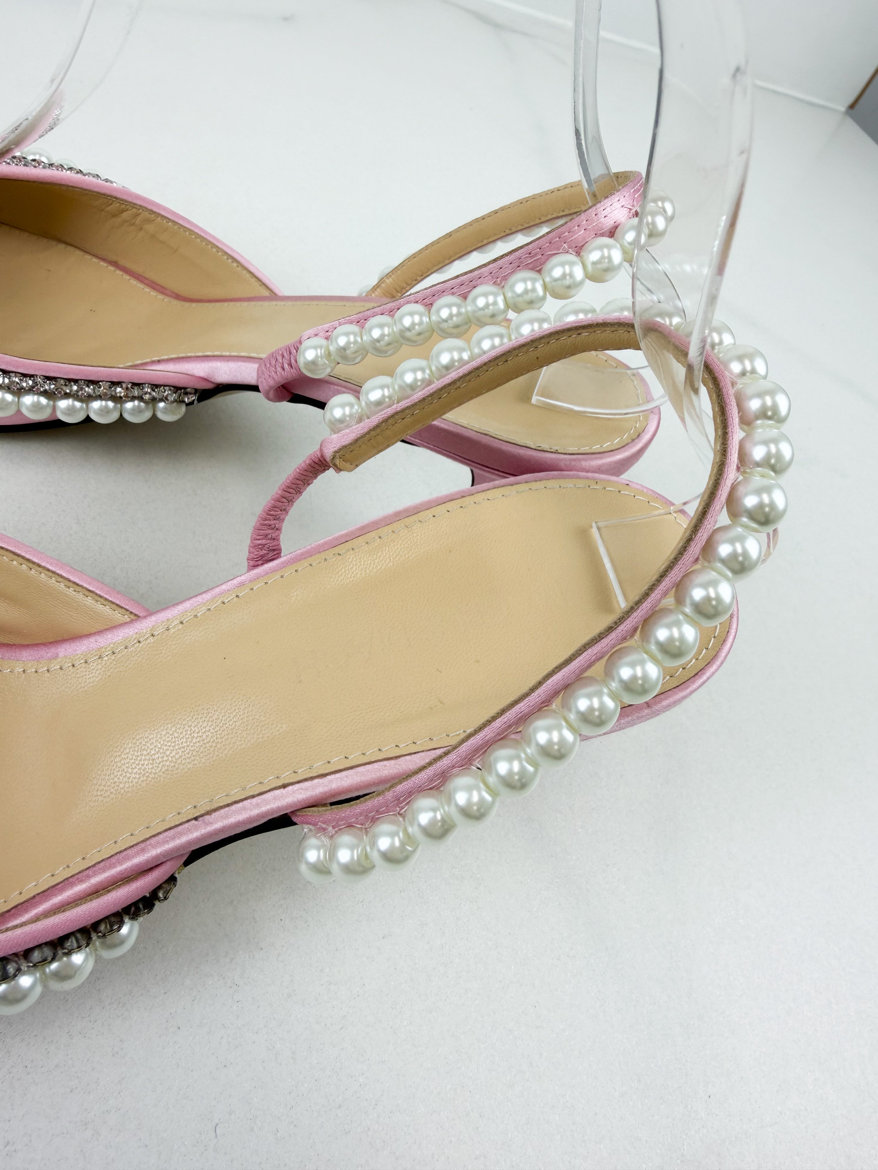 Mach & Mach Diamond & Pearls Kitten Heel Size 41