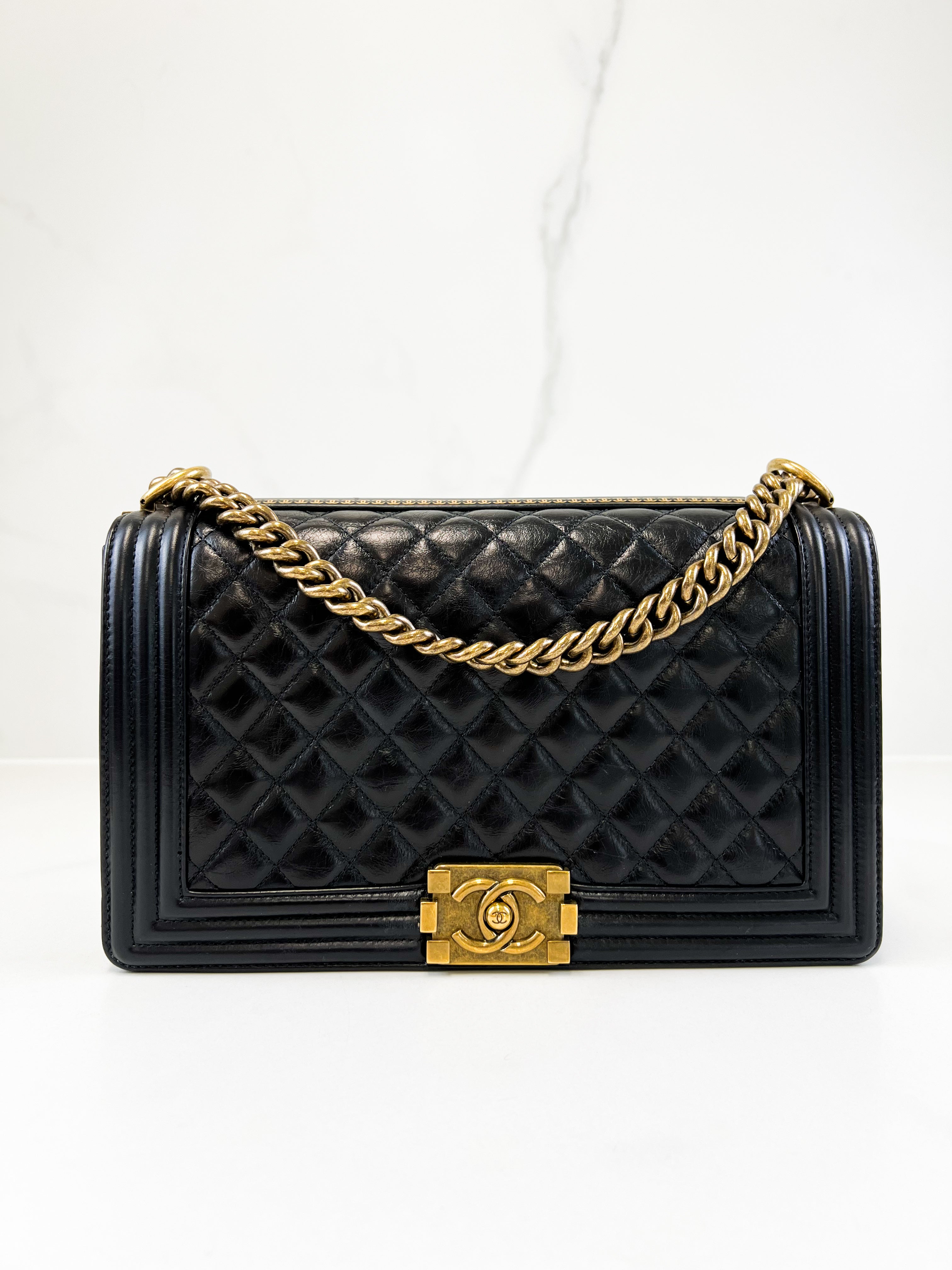 Chanel Boy New Medium Paris-Salzburg Calfskin GHW