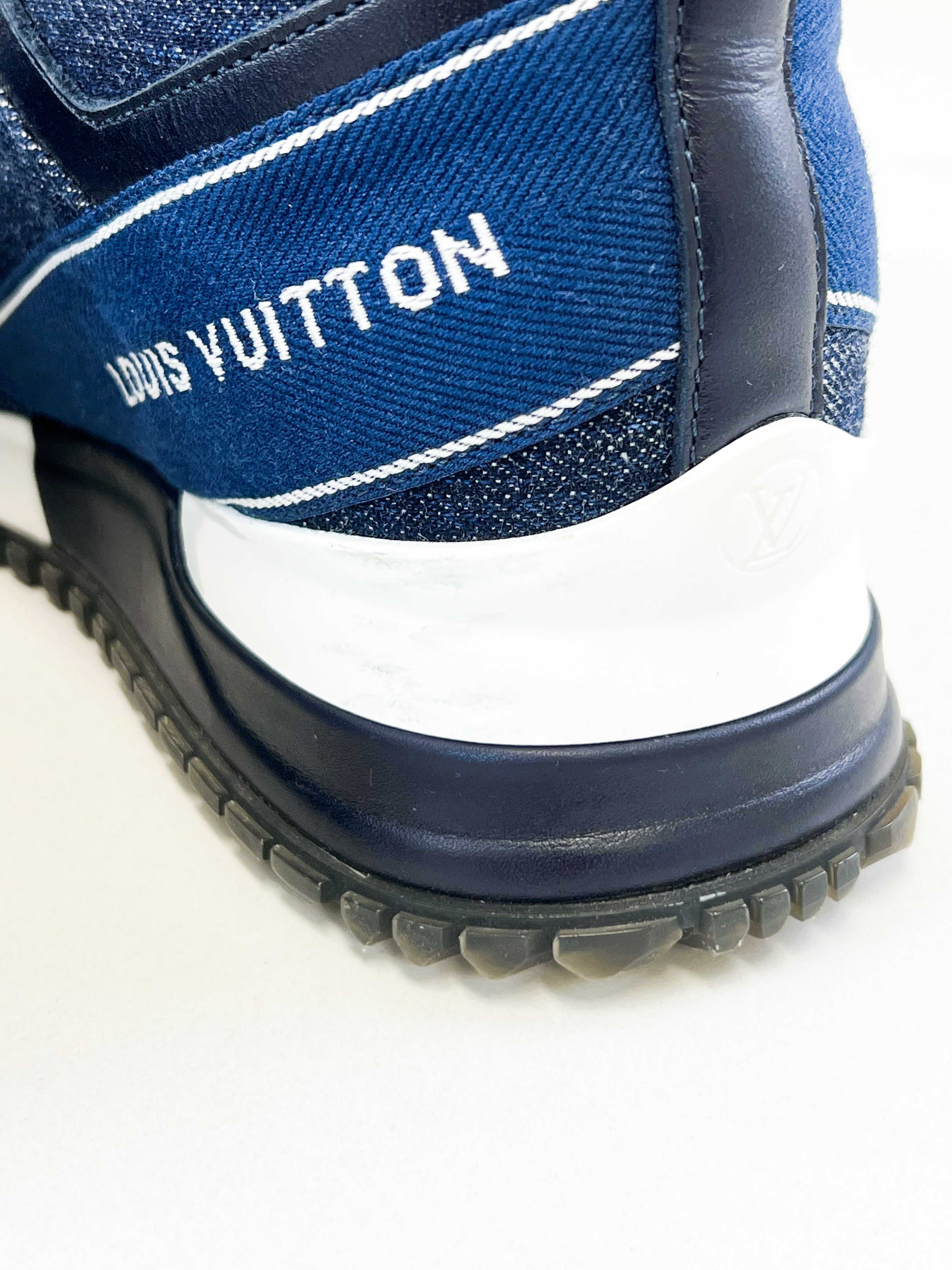Louis Vuitton Denim Runaway Sneaker Size 36