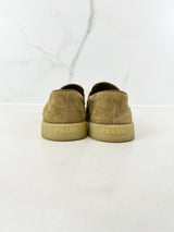 Prada Ecru Suede Loafer Size 37