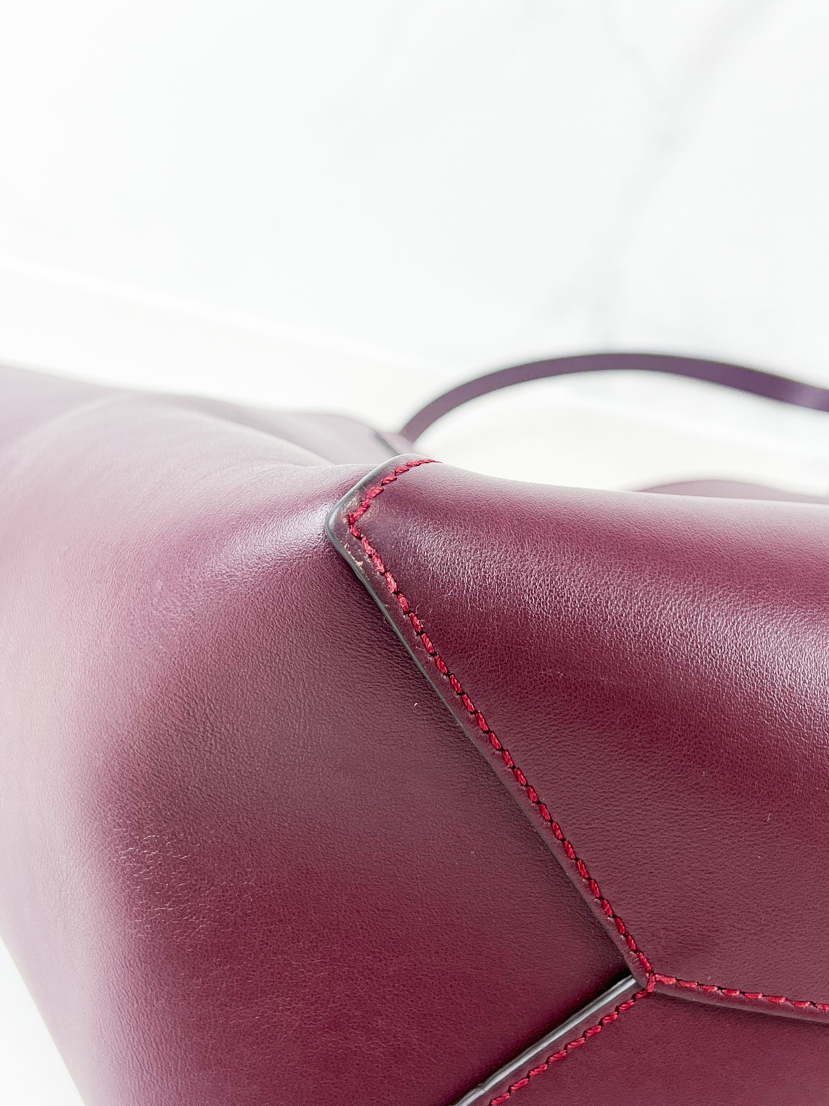 Jimmy Choo Diamond Tote in Burgundy