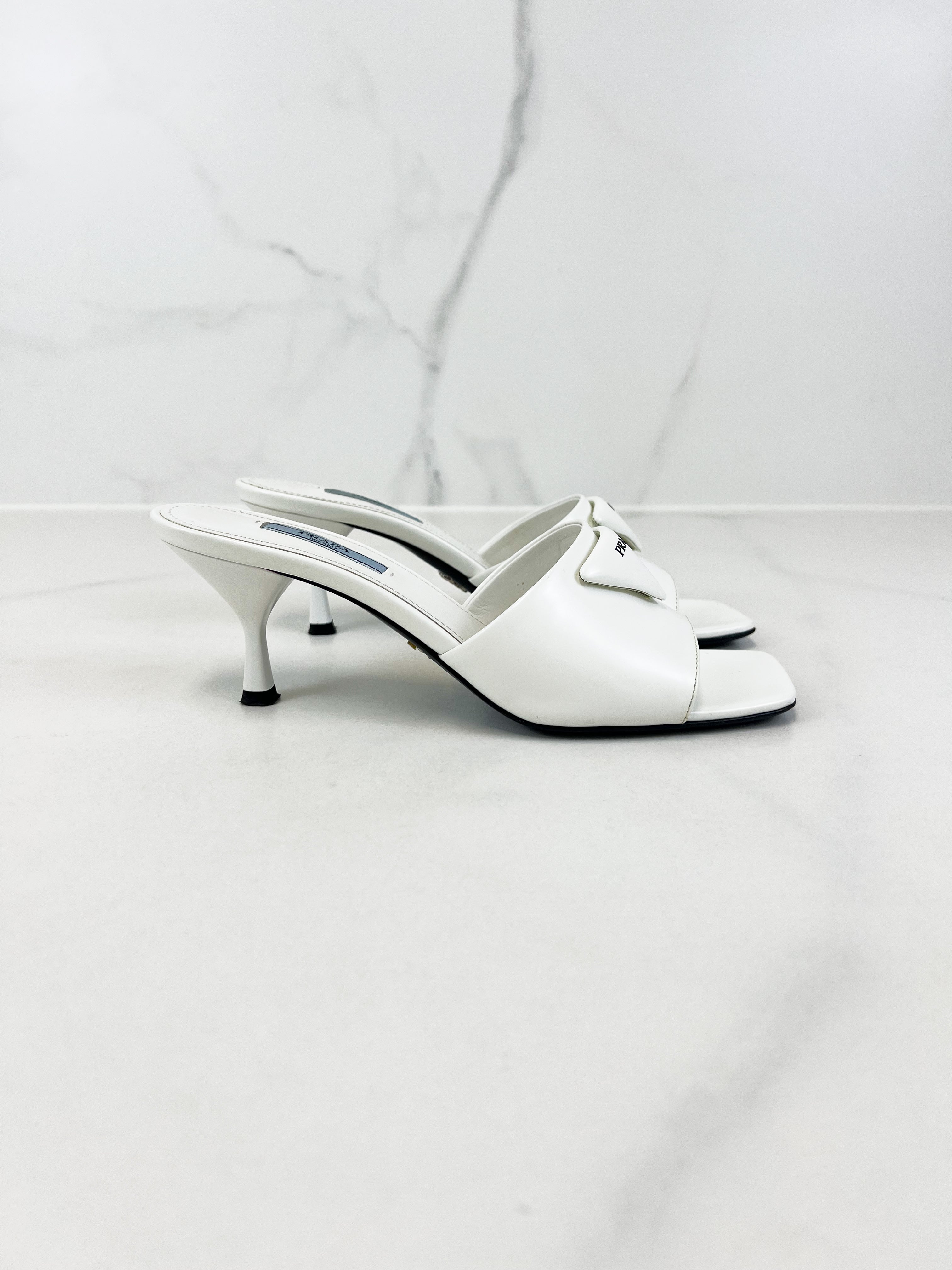 Prada Mule 75mm Size 37.5