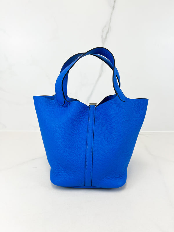 Hermes Picotin 22 Etoupe Leather