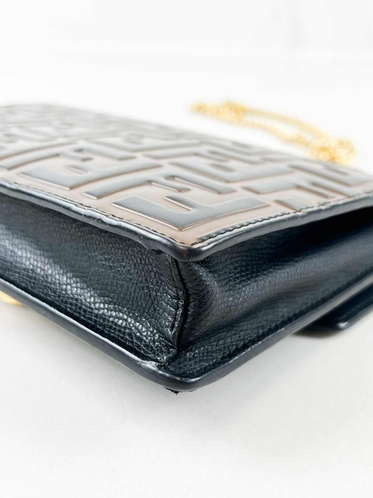 Fendi FF Embossed WOC with GHW