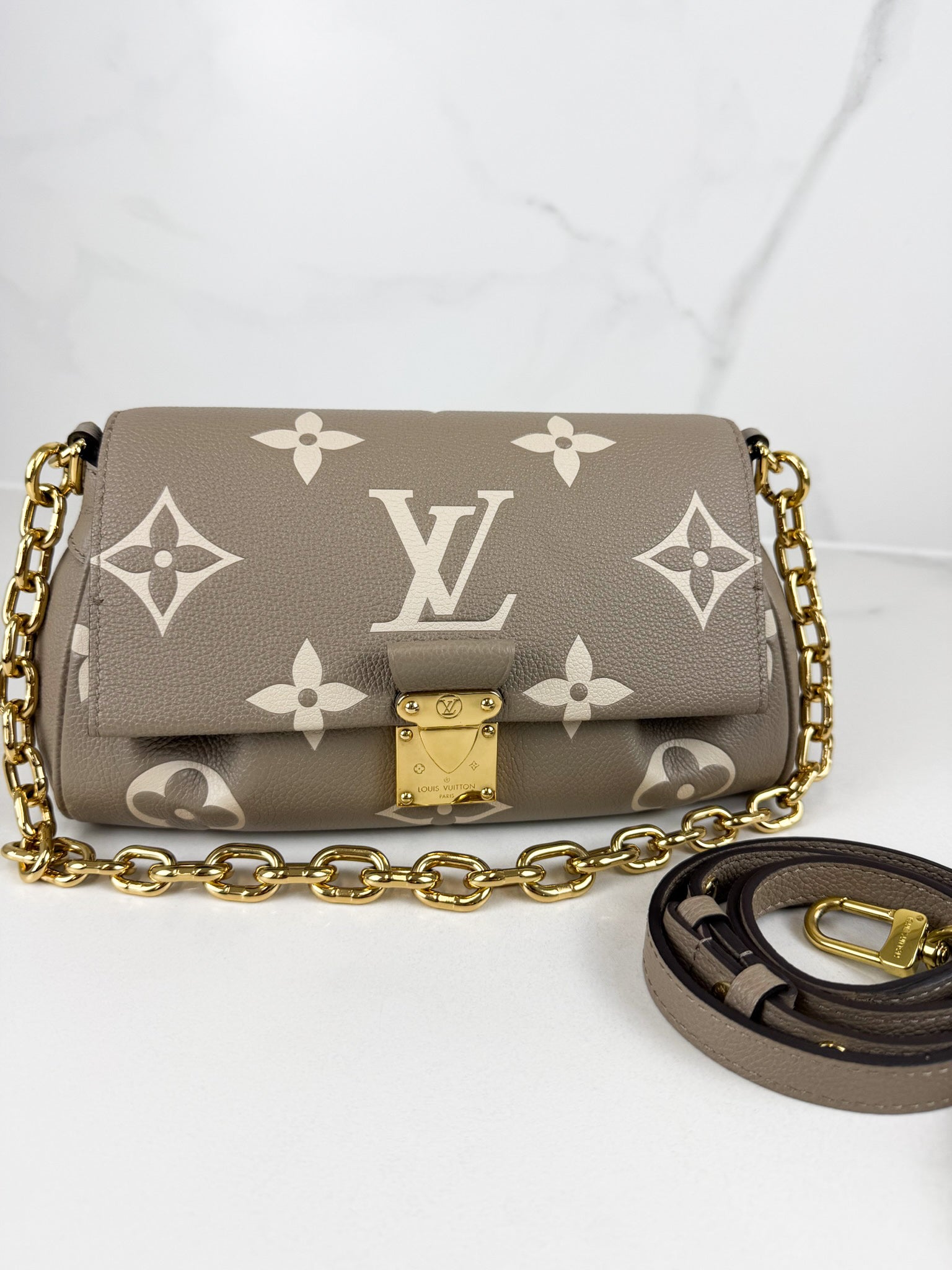 Louis Vuitton Favorite Monogram Empreinte BiColor