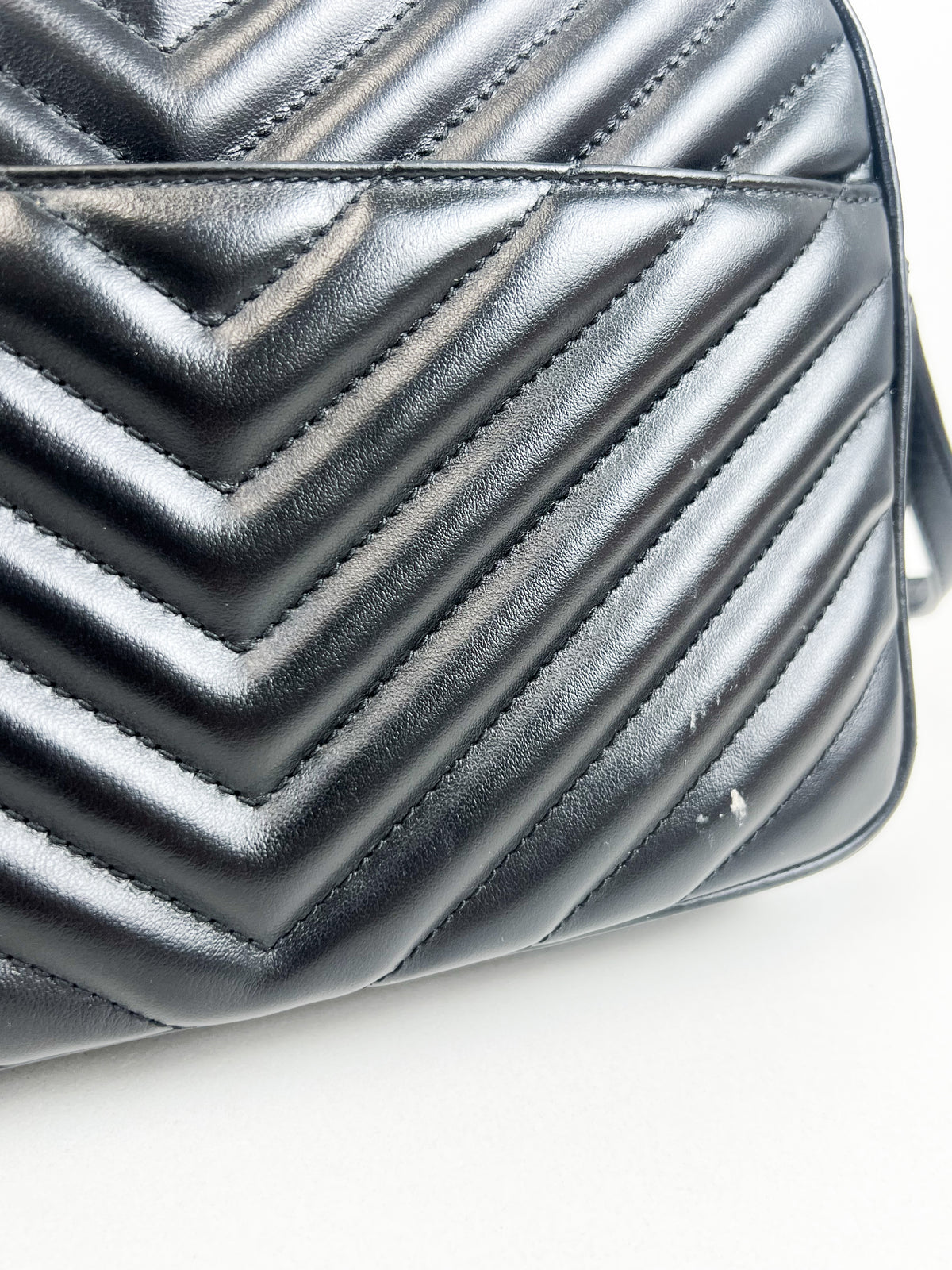 Saint Laurent Black Lou Camera Bag