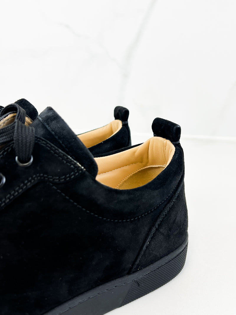 Christian Louboutin Men’s Louis Suede Studded Sneaker Size 43