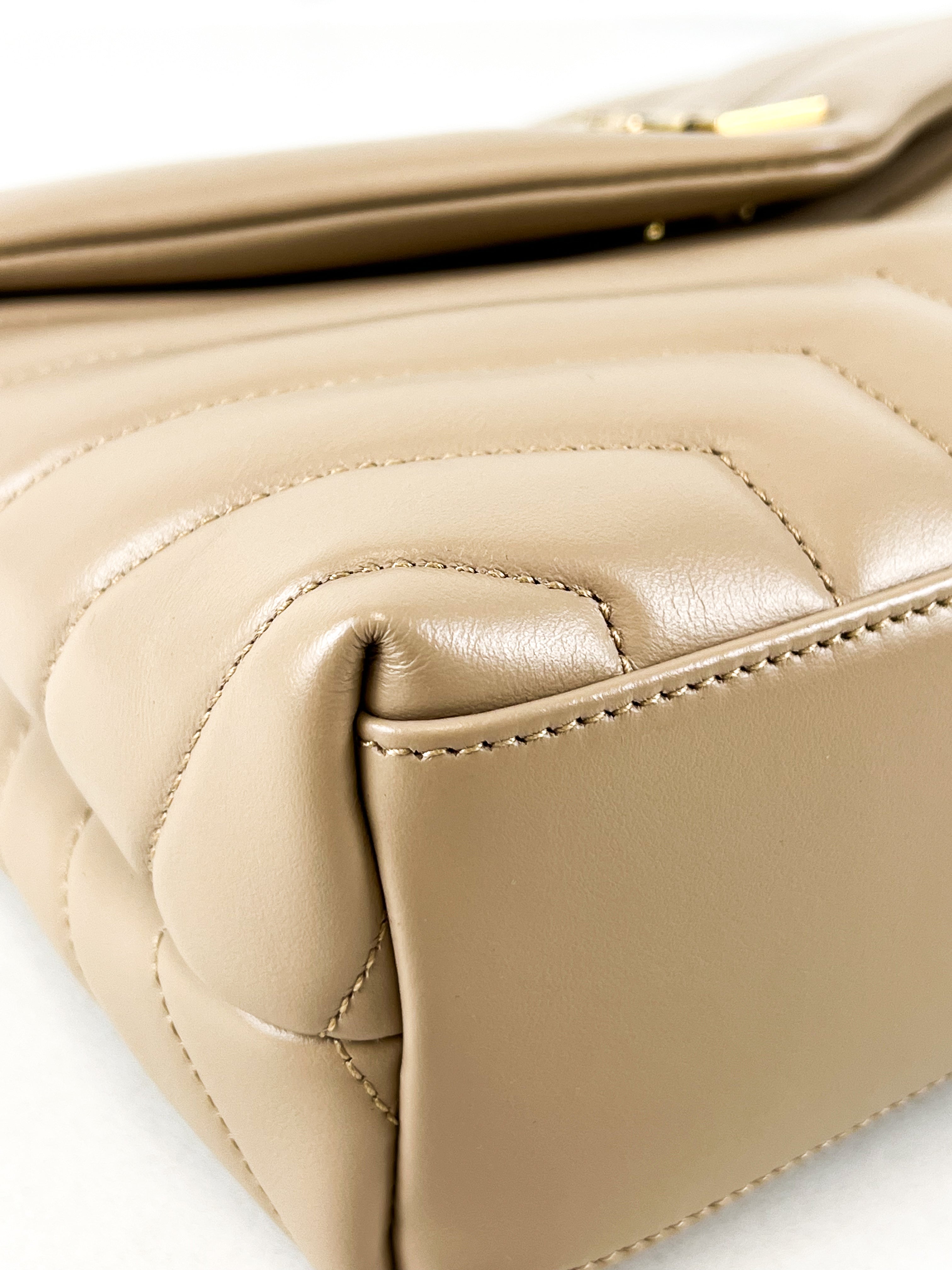 Saint Laurent Loulou Medium Chain Bag in Quilted Leather