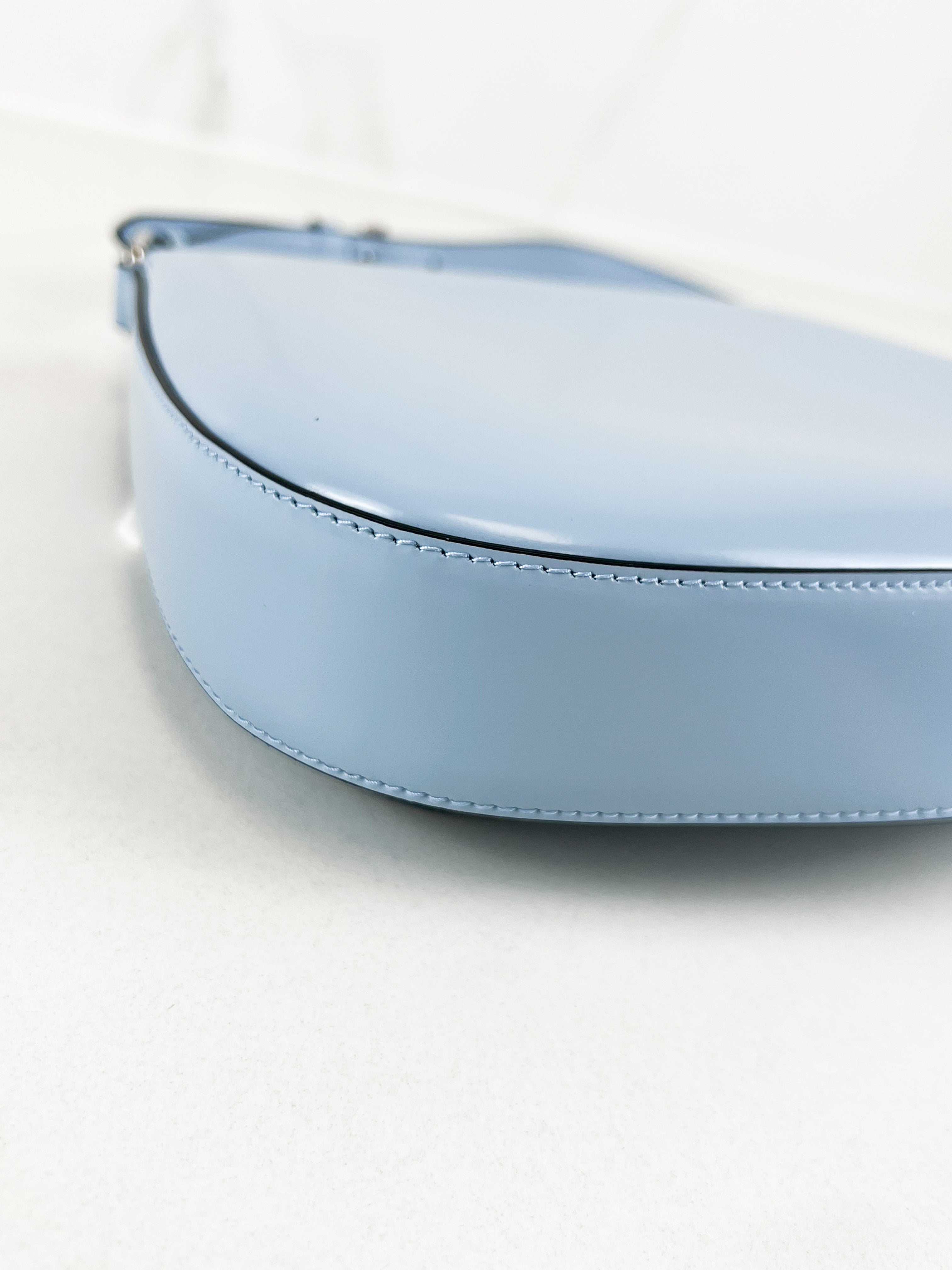 Prada Blue Small Cleo Shoulder Bag