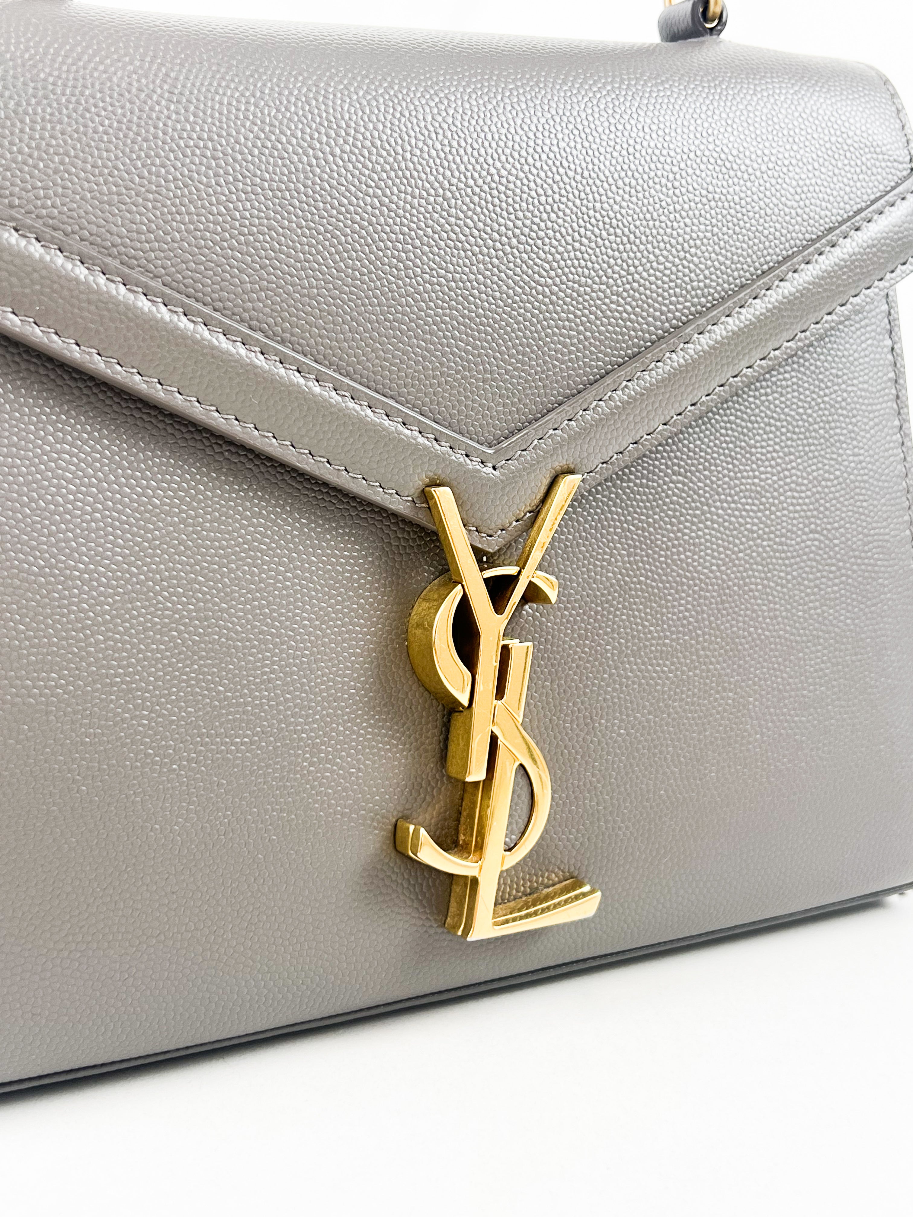 Saint Laurent Cassandra Mini Top Handle GHW