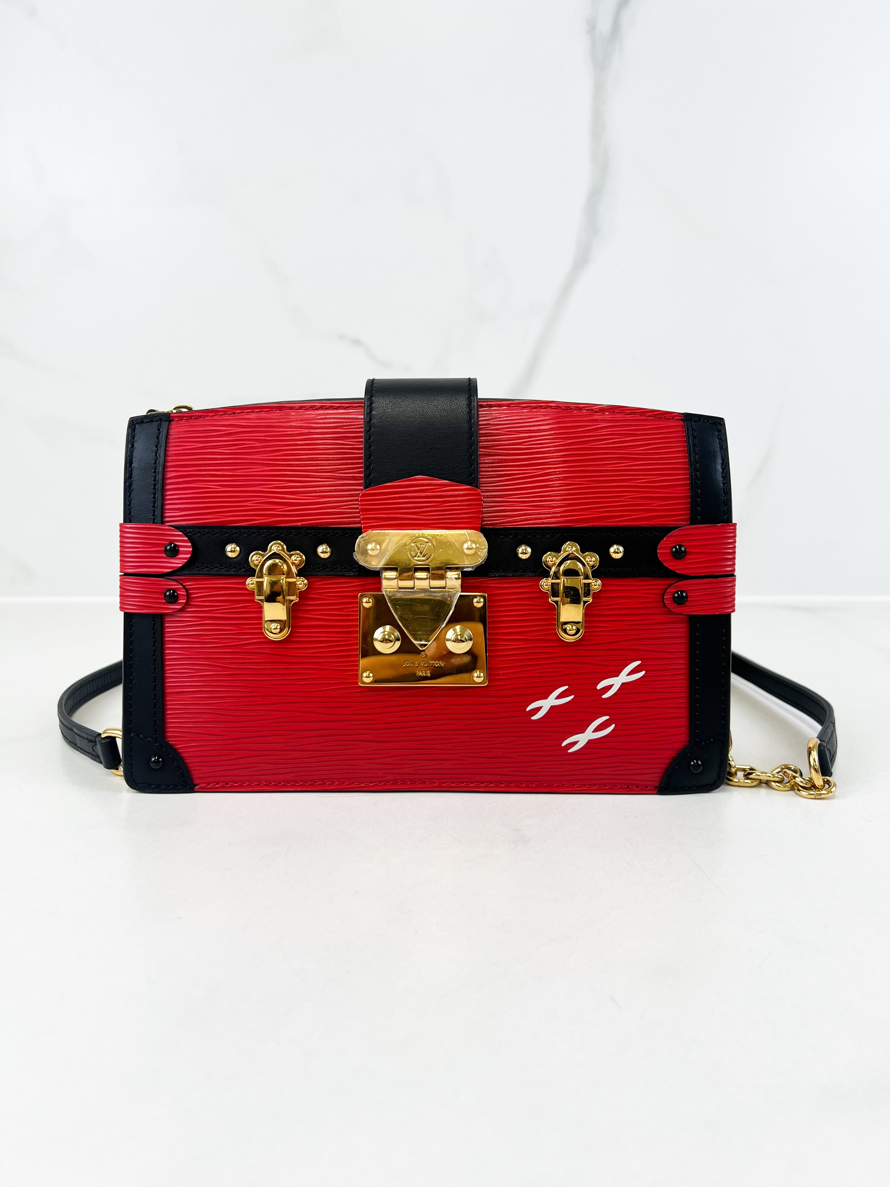 Louis Vuitton EPI Canvas Trunk Clutch Bag