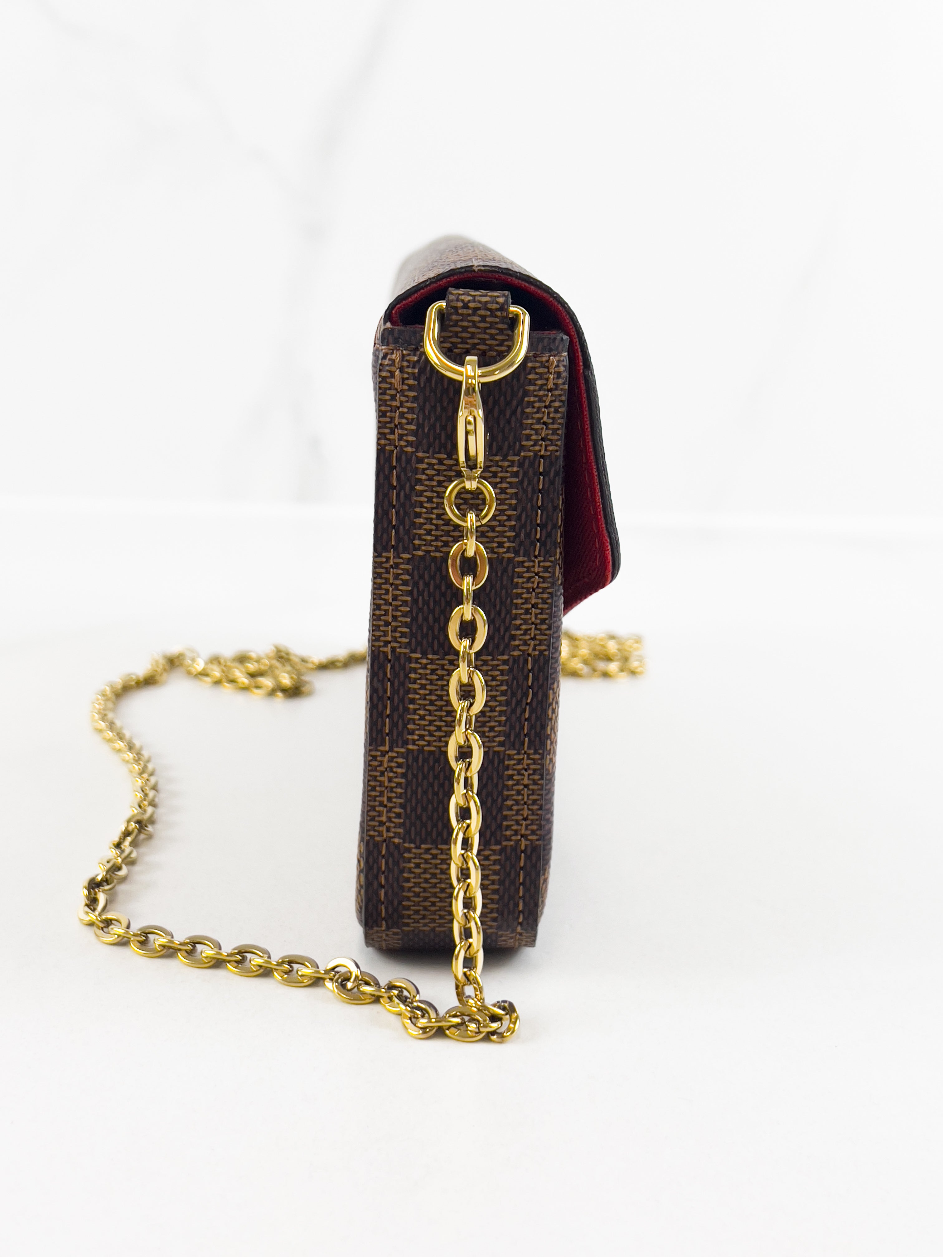 Louis Vuitton Felicie Pochette Damier Ebene