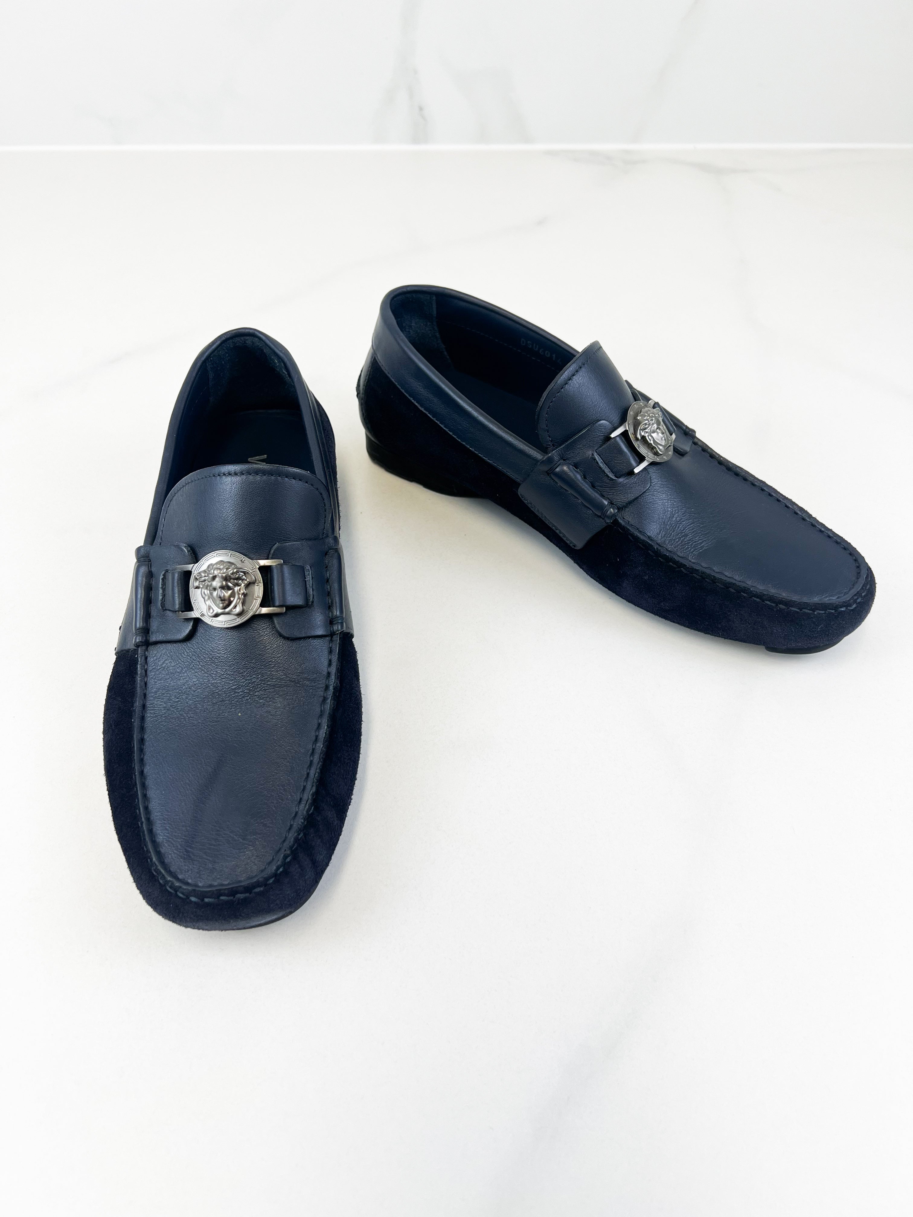 Versace Medusa Head Loafers Mens Size 41