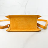 Jacquemus Orange Le Chiquito Suede Crossbody