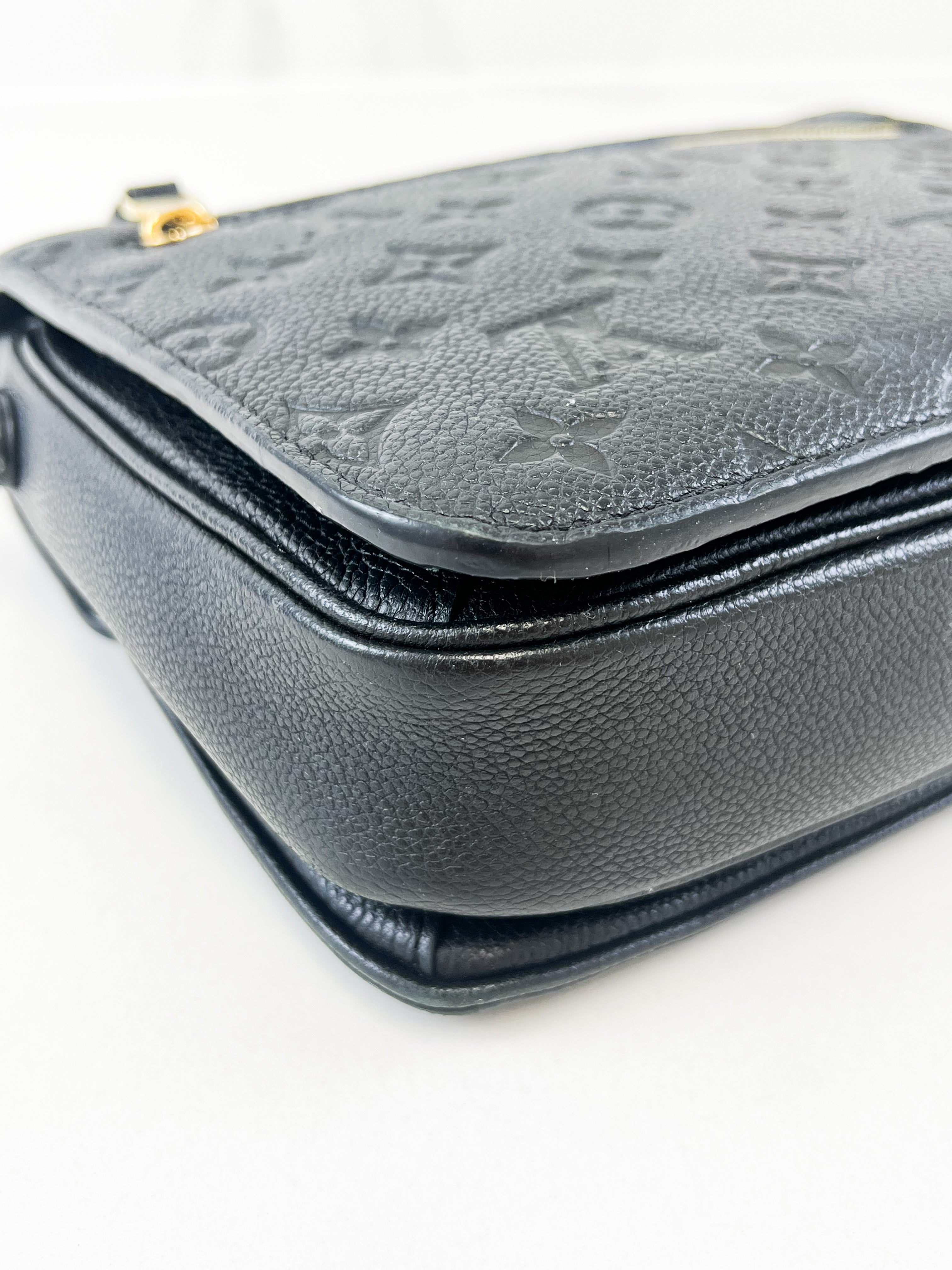 Louis Vuitton Empreinte Black Pochette Metis