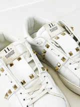 Valentino Rockstud Open Sneaker Size 39