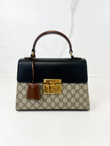 Gucci Padlock GG Supreme Top Handle