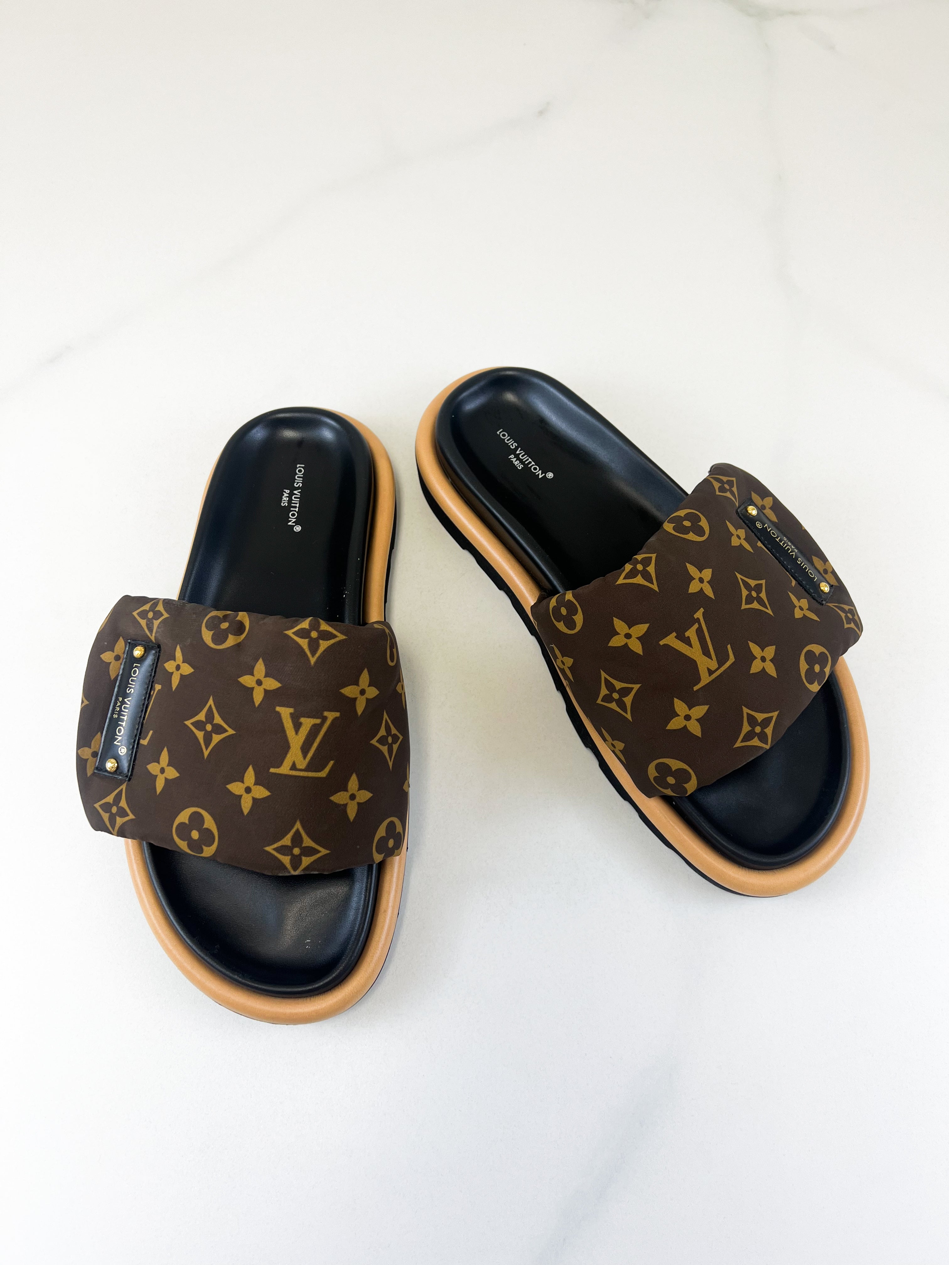 Louis Vuitton Pool Pillow Comfort Mule Size 40