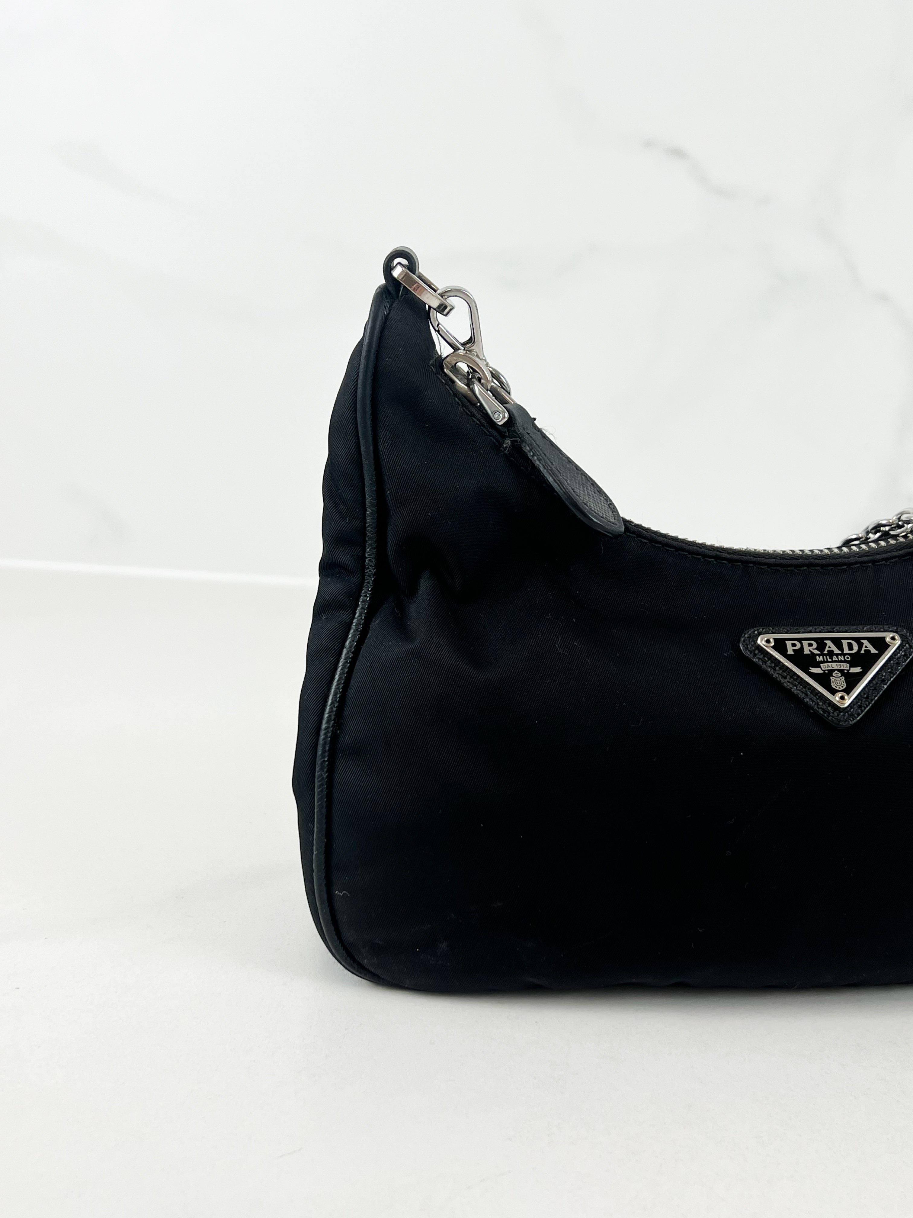 Prada Nylon Re-Edition 2005 in Black