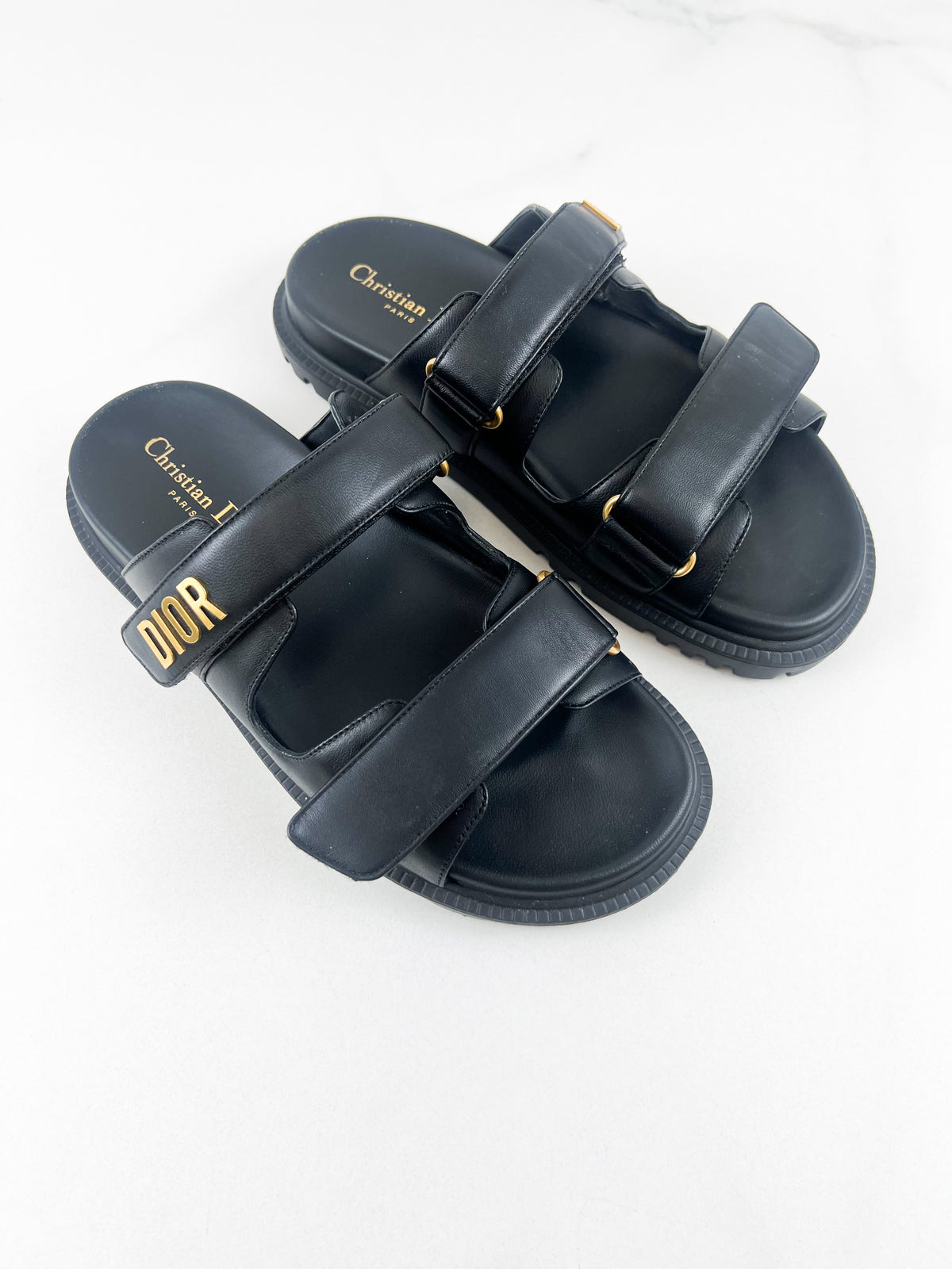 Christian Dior Dioract Slide in Black Size 39.5