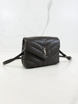 Saint Laurent Grey Loulou Toy with SHW