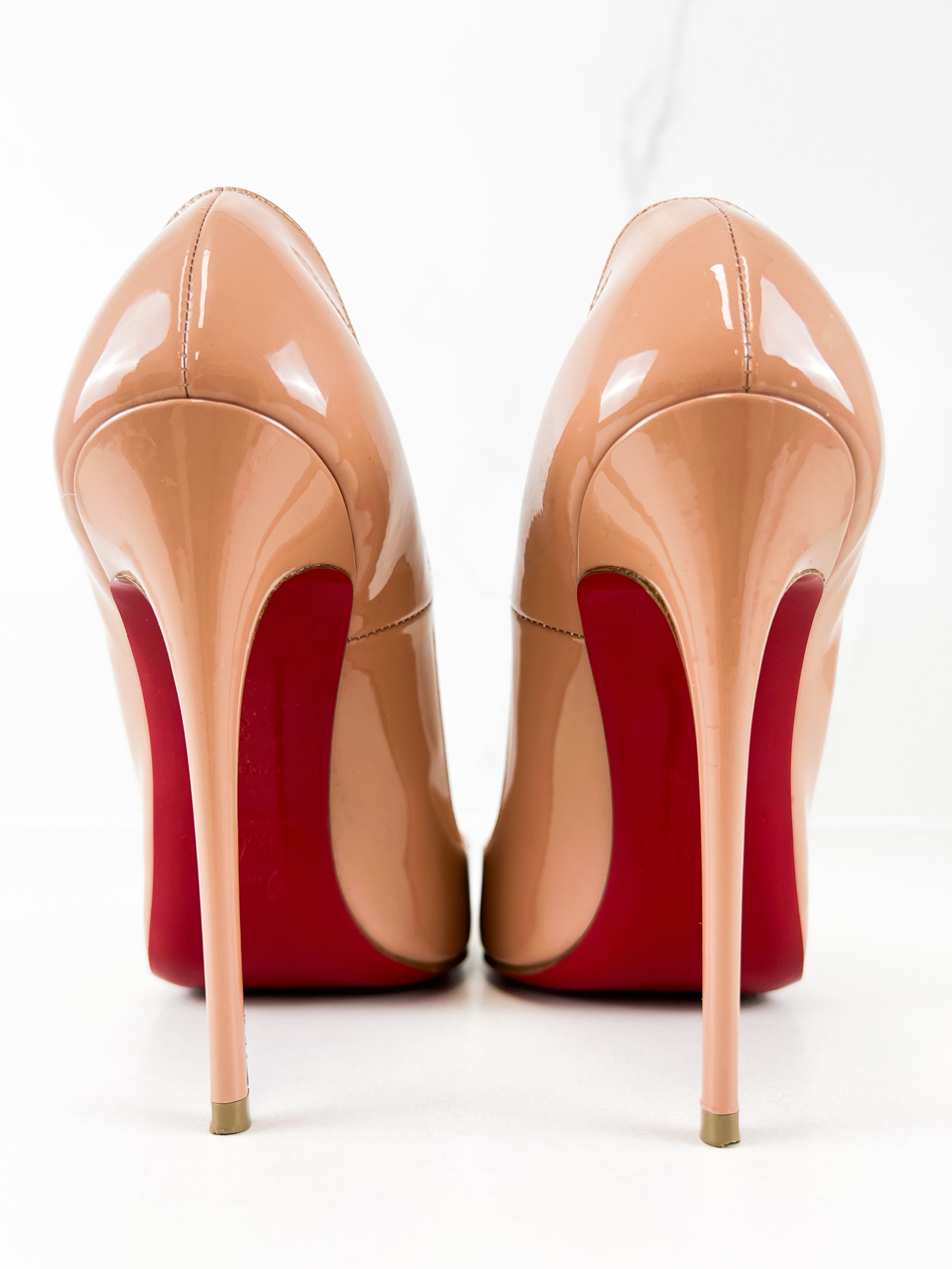 Christian Louboutin Nude So Kate 120 Size 37
