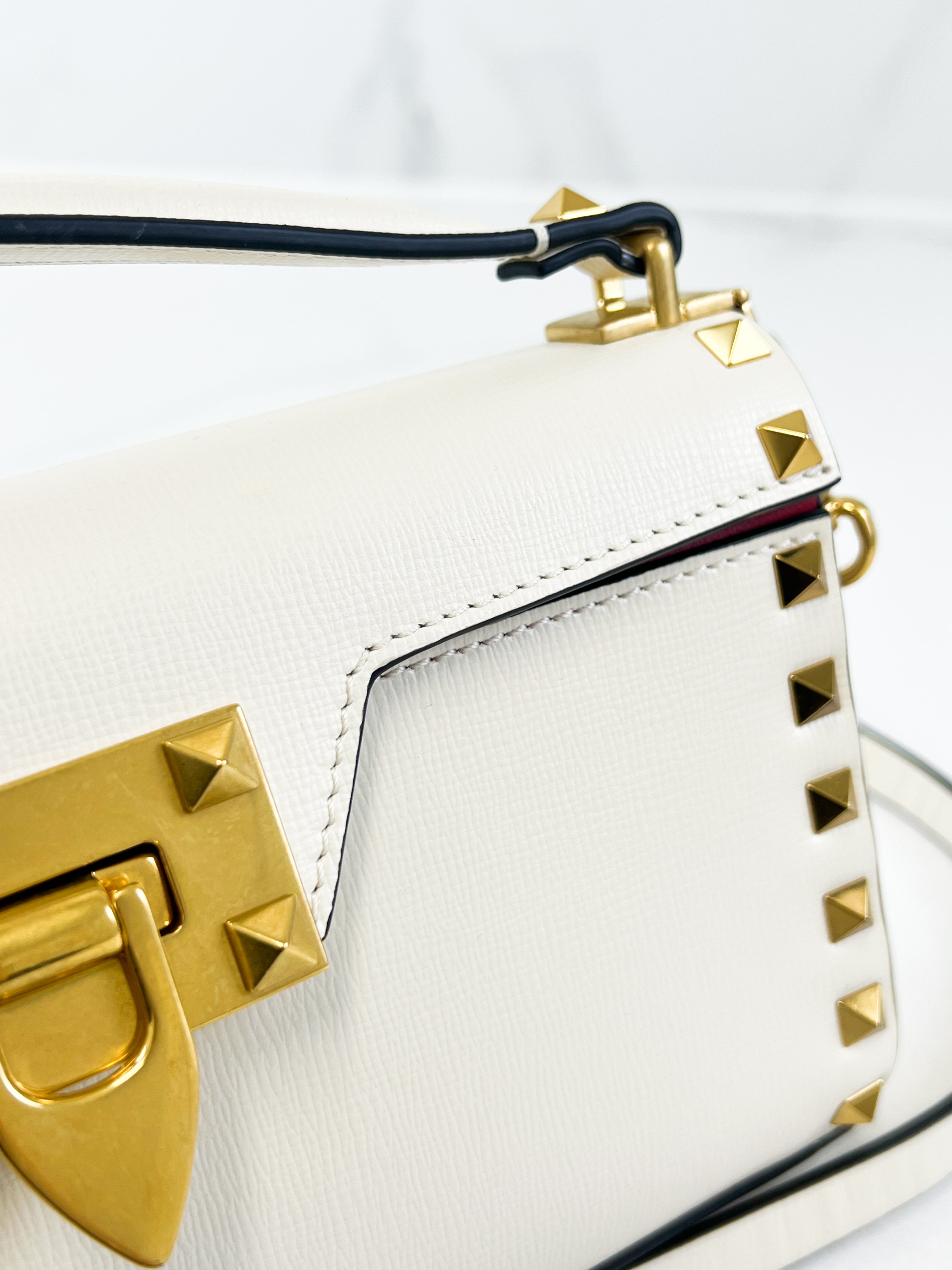 Valentino Garavani Alcove Bag in Ivory