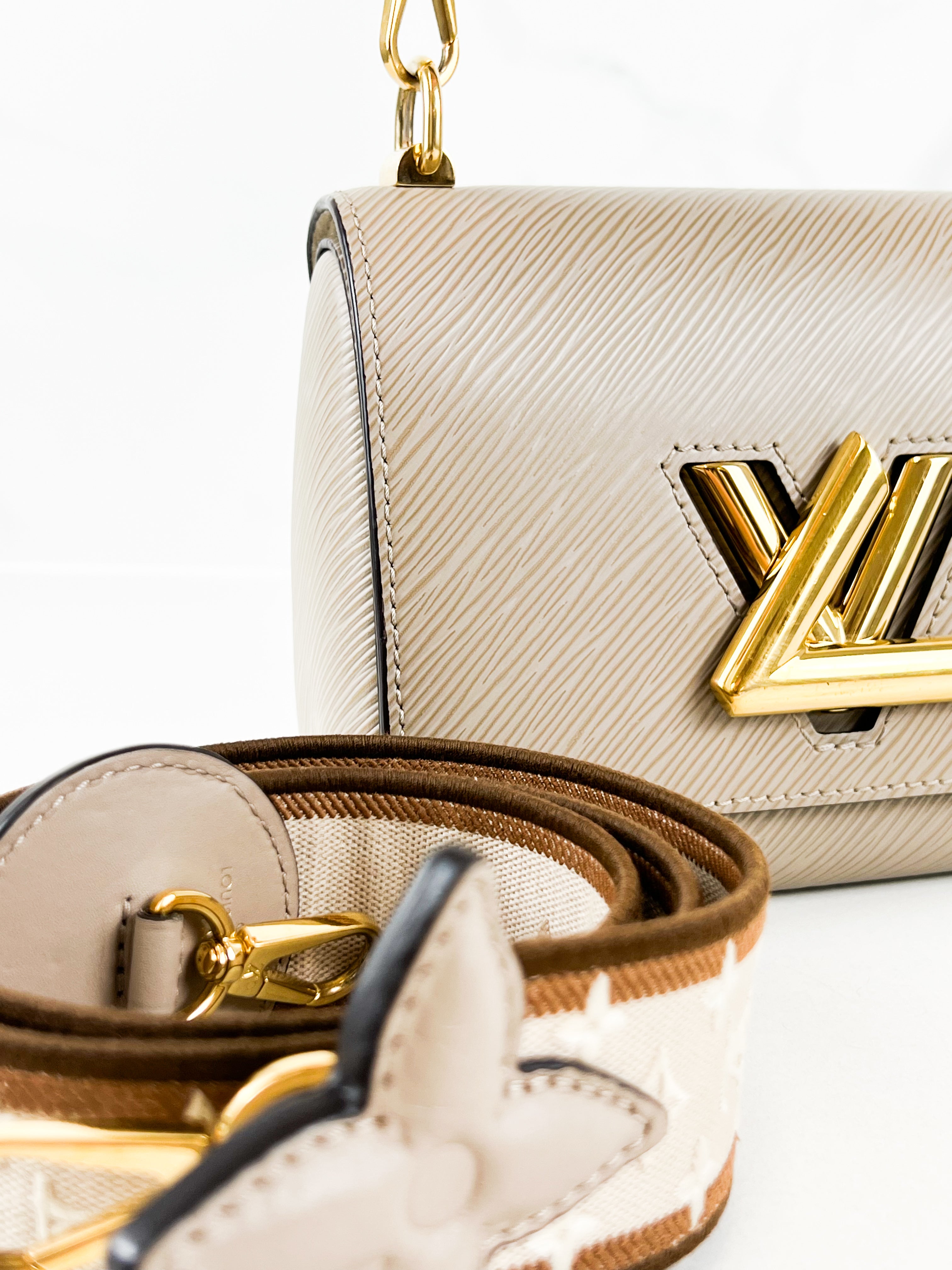 Louis Vuitton Beige Twist PM In Epi Leather with GHW