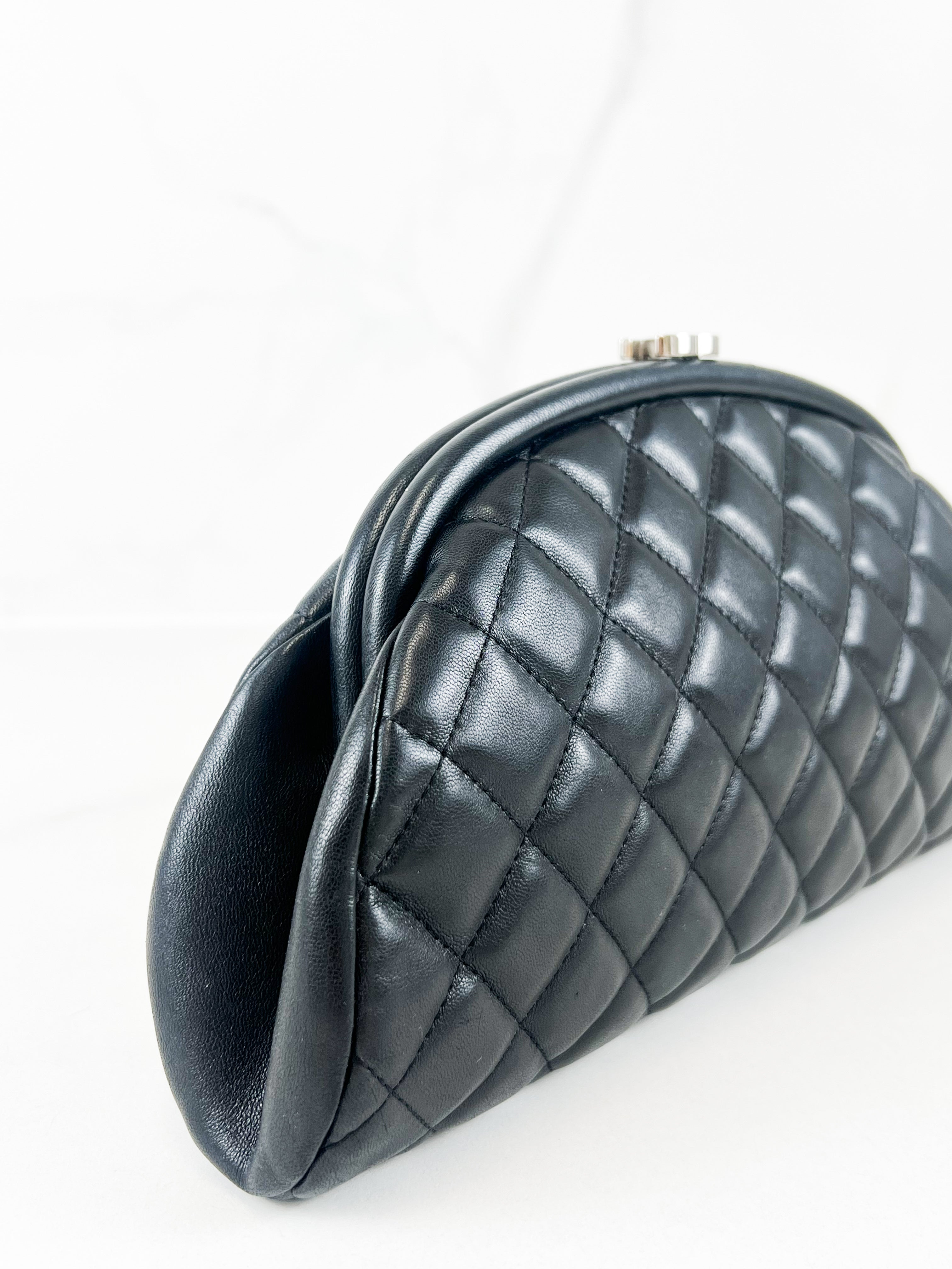 Chanel Calfskin CC Clutch