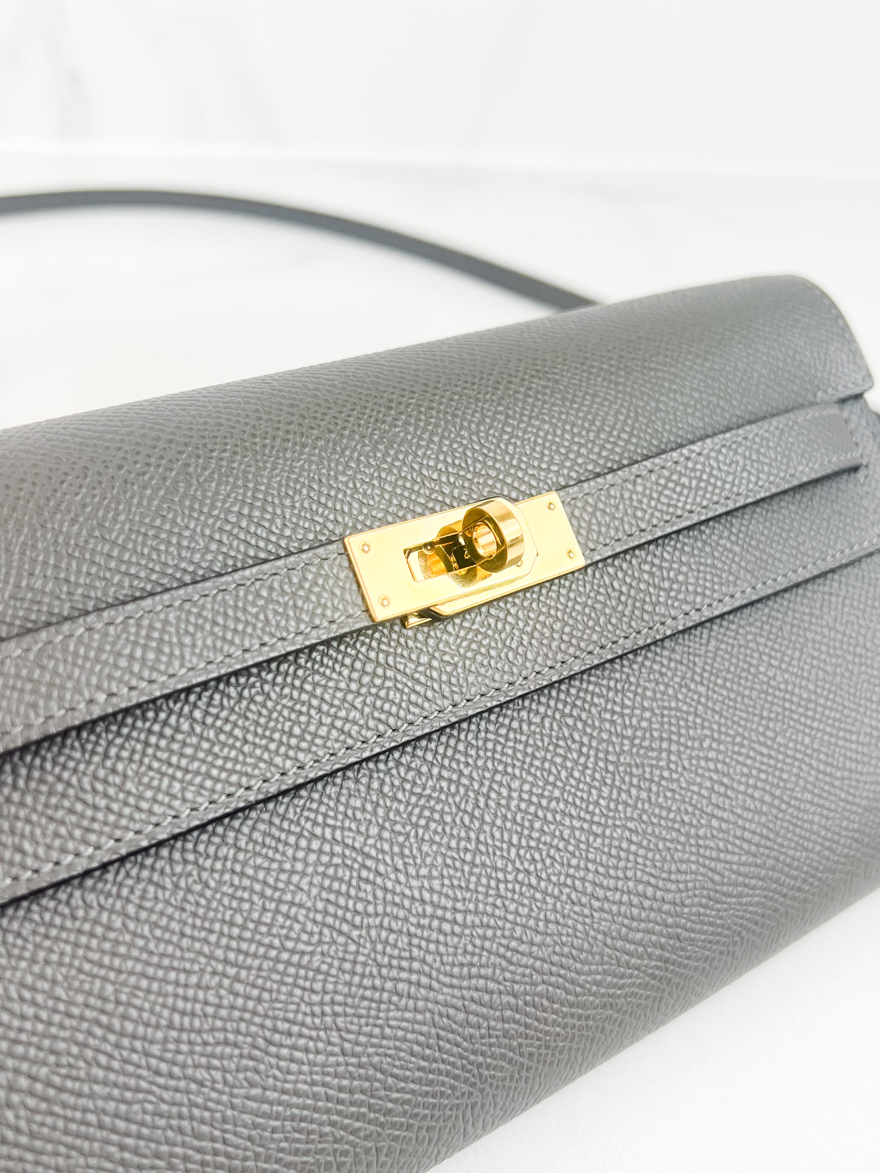 Hermes Kelly To Go Gris Meye