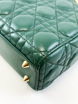 Christian Dior Small Lady Dior Teal