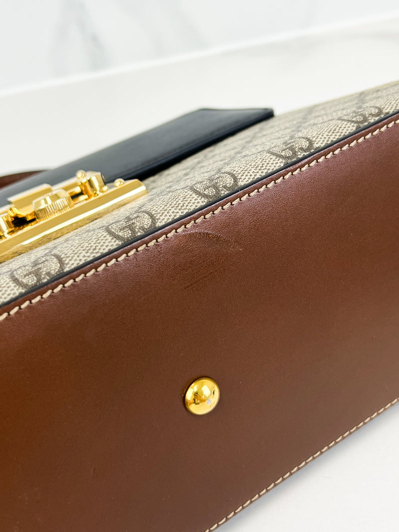Gucci Padlock GG Supreme Top Handle