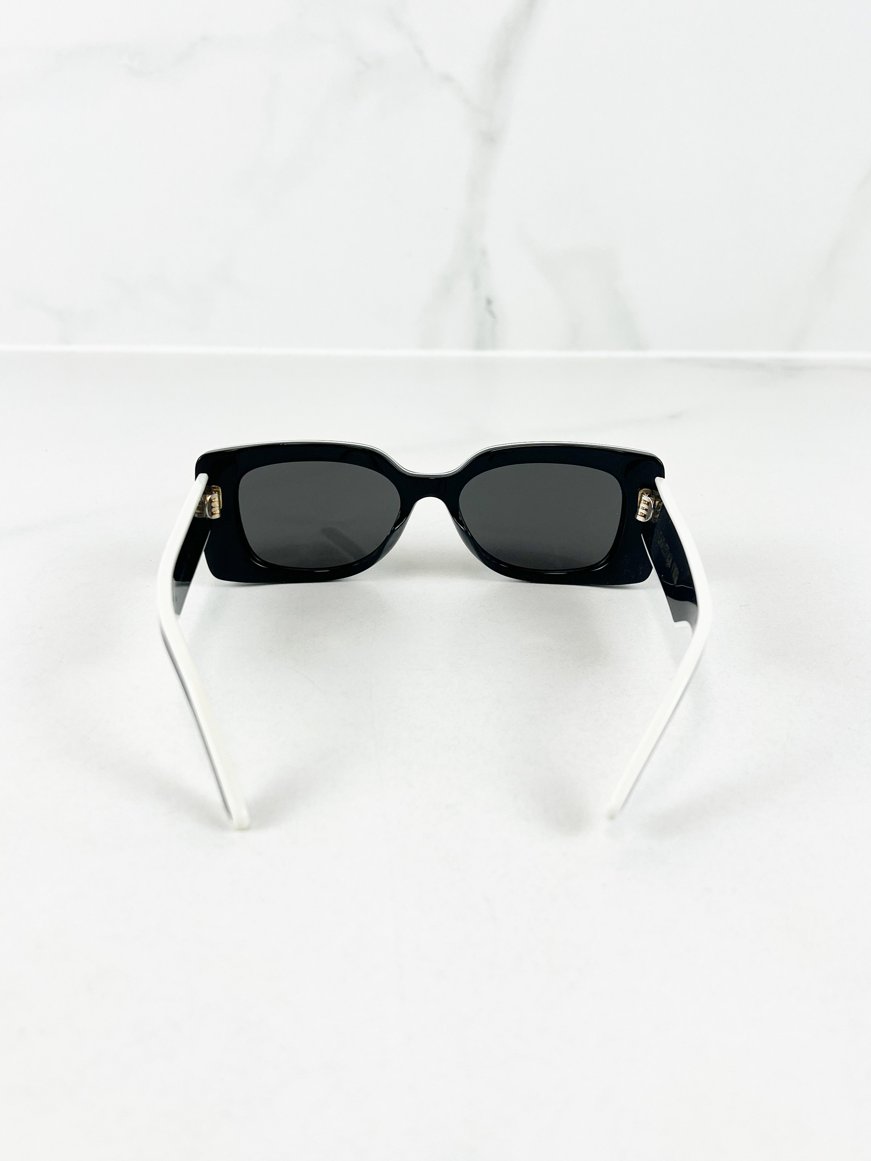 Christian Dior Logo Print Sunglasses