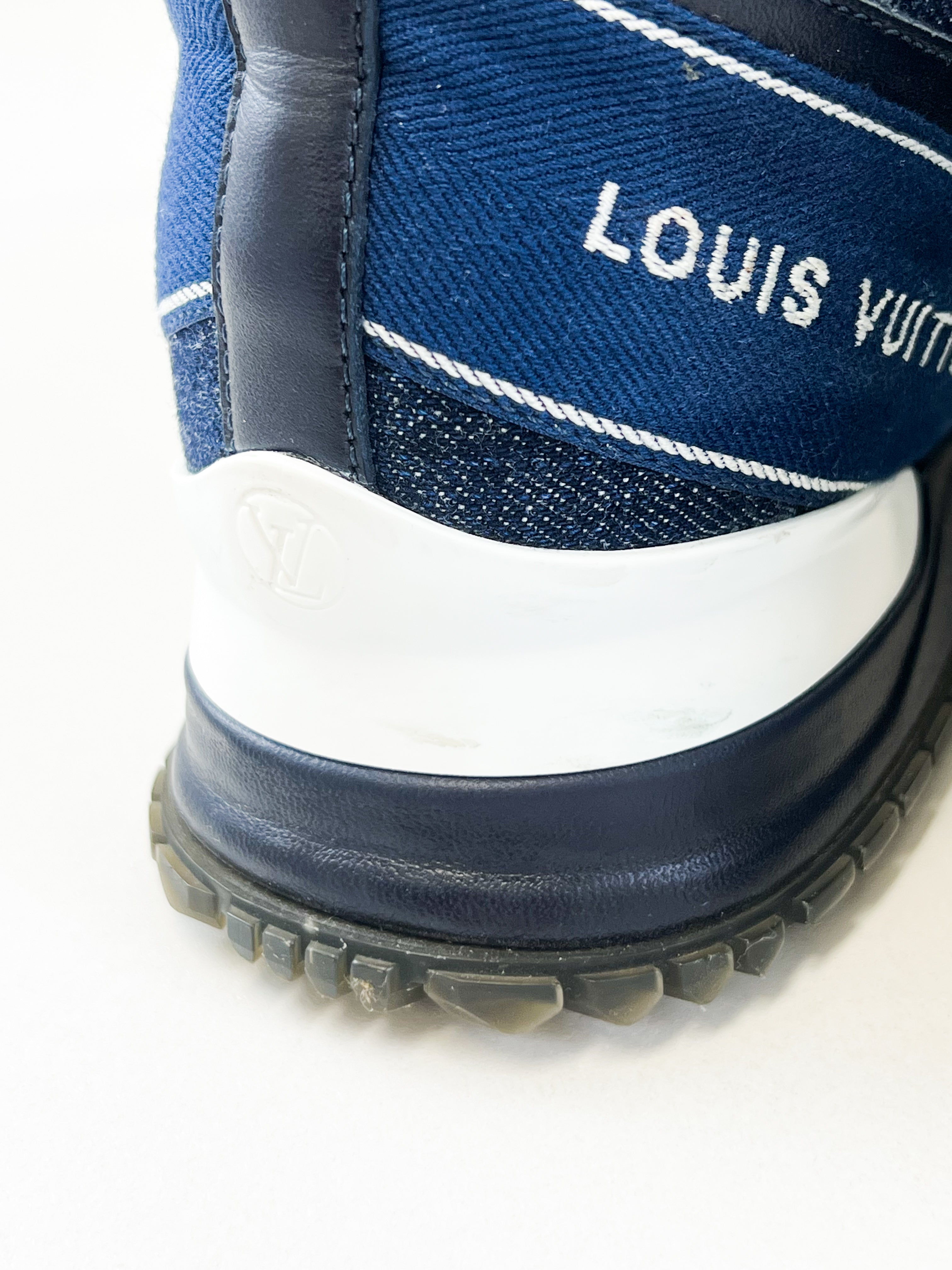 Louis Vuitton Denim Runaway Sneaker Size 36