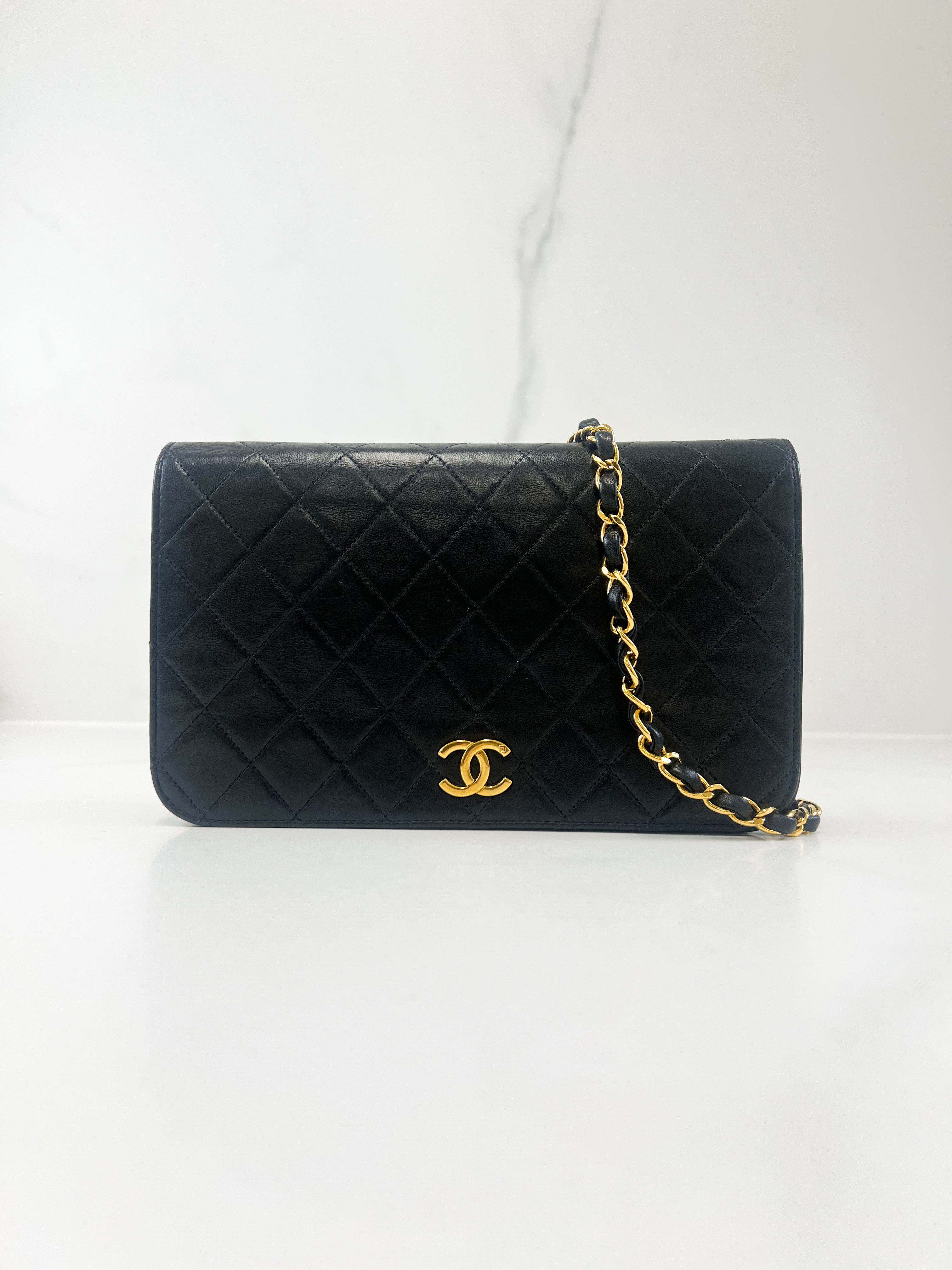 Chanel Matelasse Chain Shoulder Bag with GHW