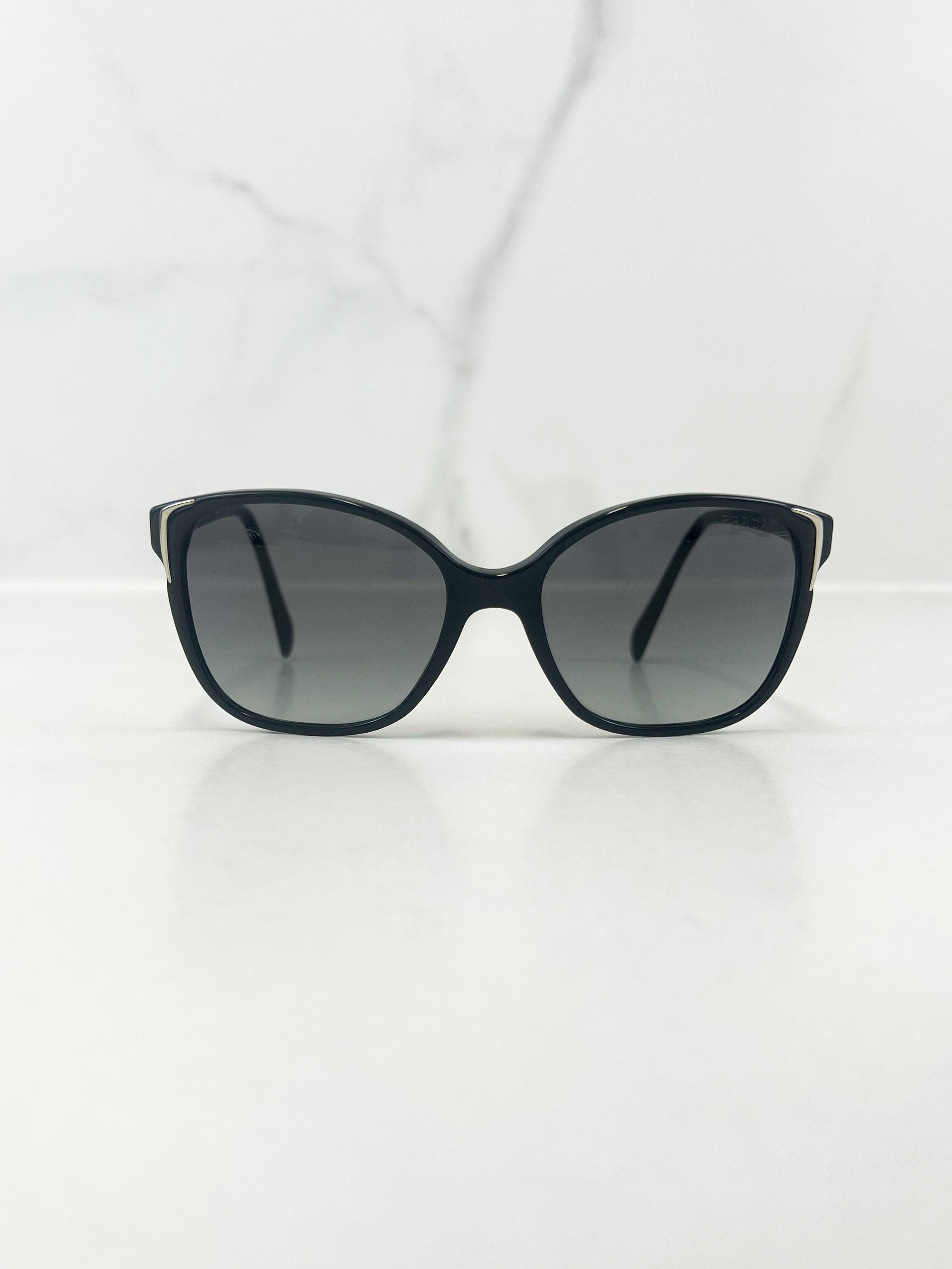 Prada Black Cat Eye Sunglasses
