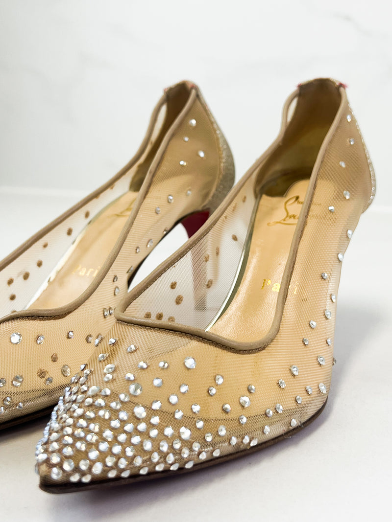 Christian Louboutin Follies 70mm Size 37