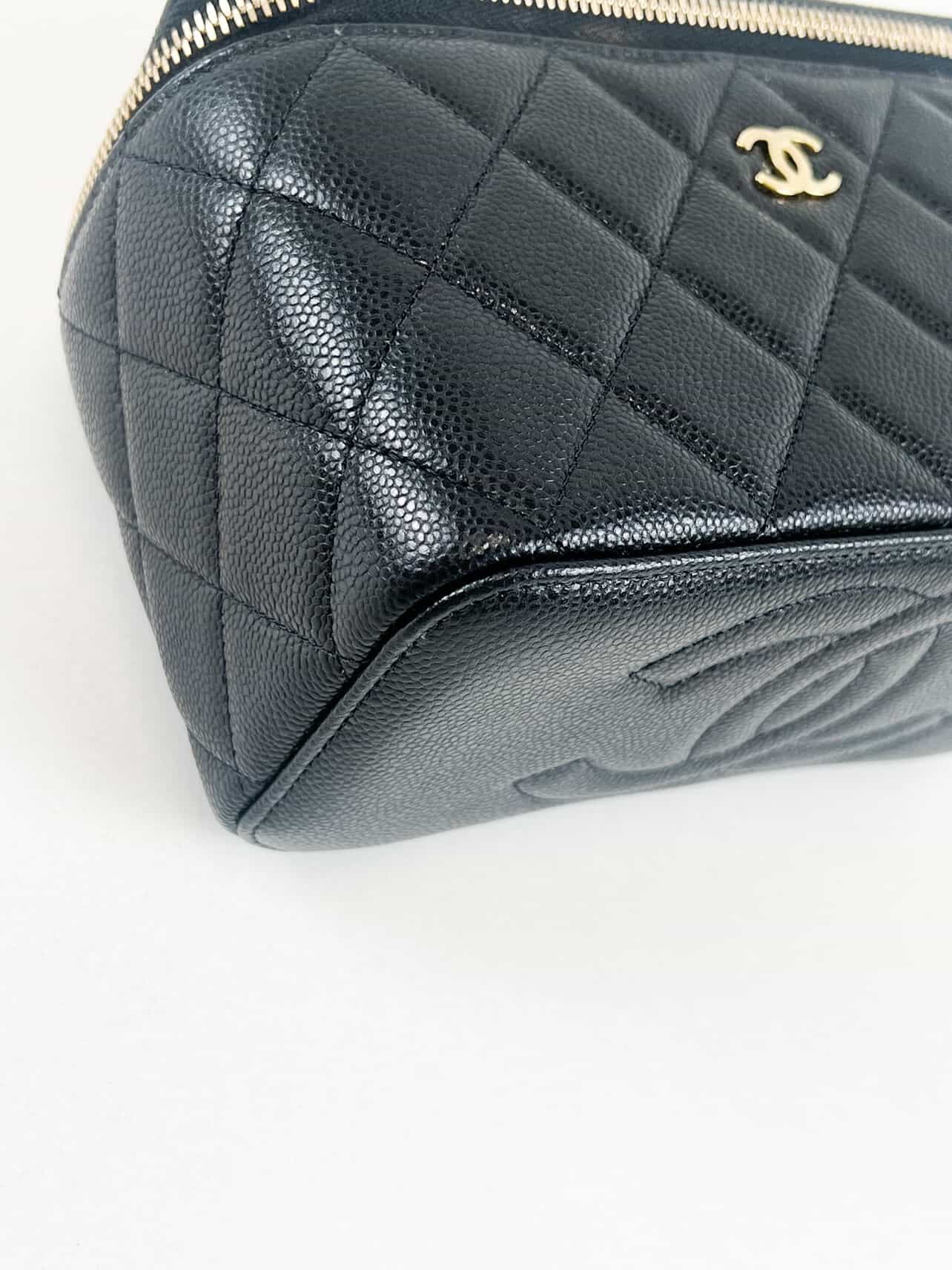Chanel Vanity Small Caviar GHW