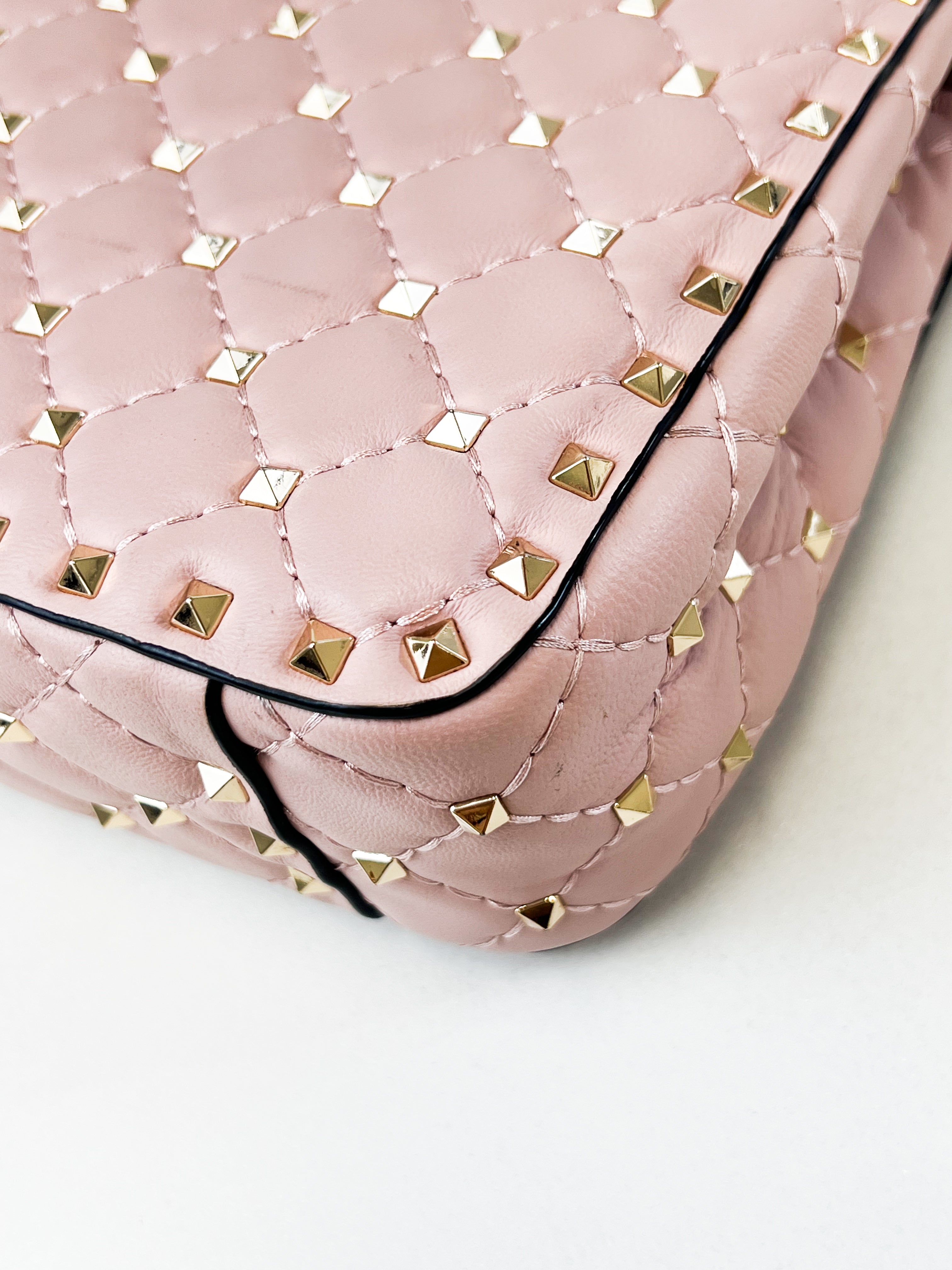 Valentino Garavani Rockstud Spike Nappa Leather Bag