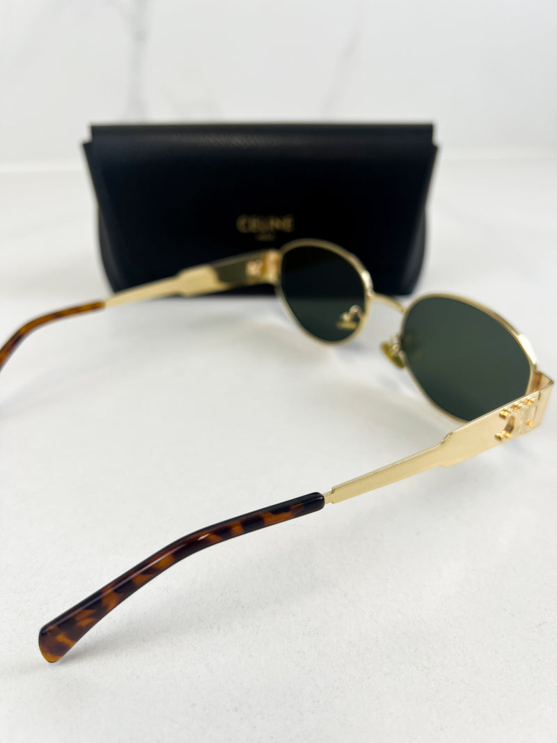 Celine Triomphe Metal Sunglasses